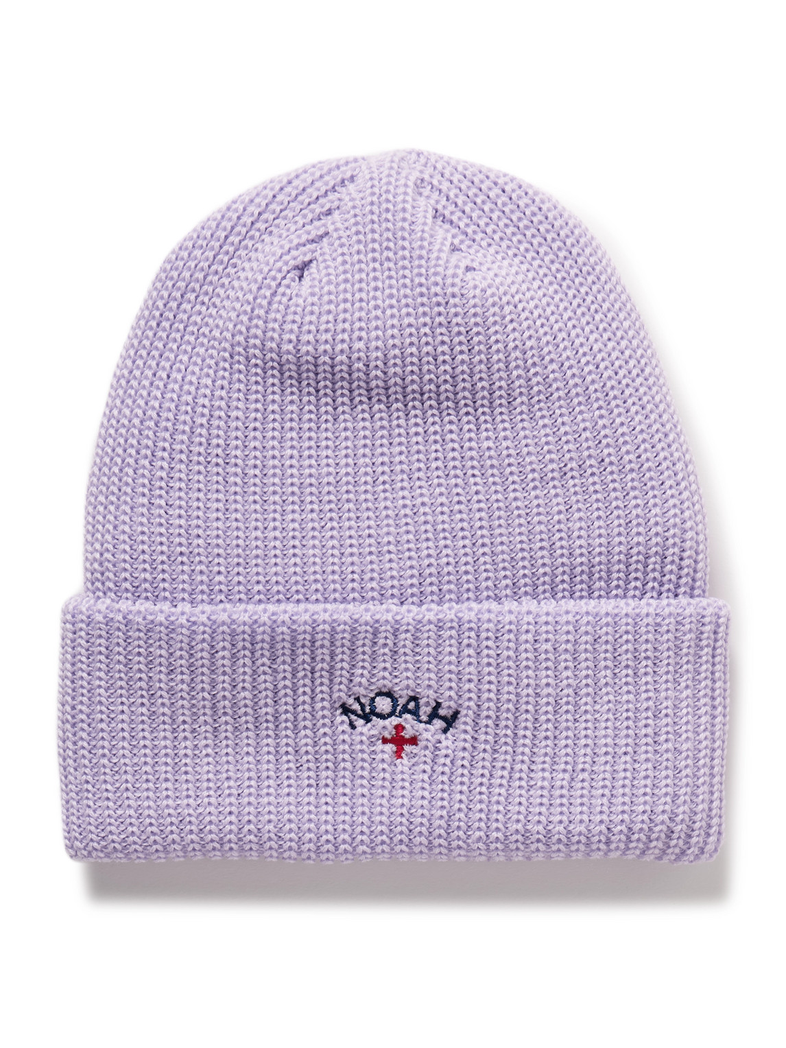 Core Logo-Embroidered Ribbed-Knit Beanie