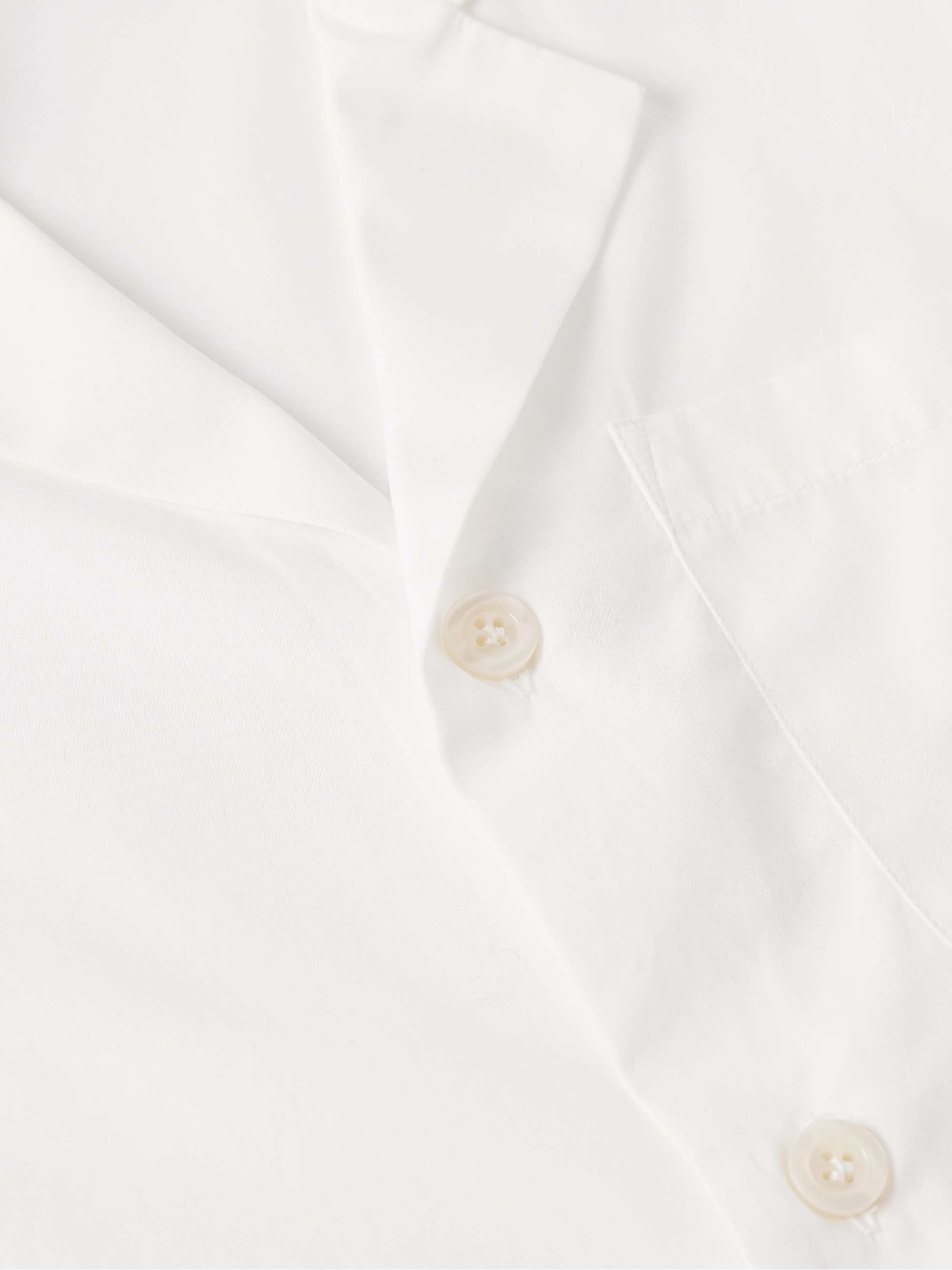 NOAH CampCollar CottonPoplin Shirt for Men MR PORTER