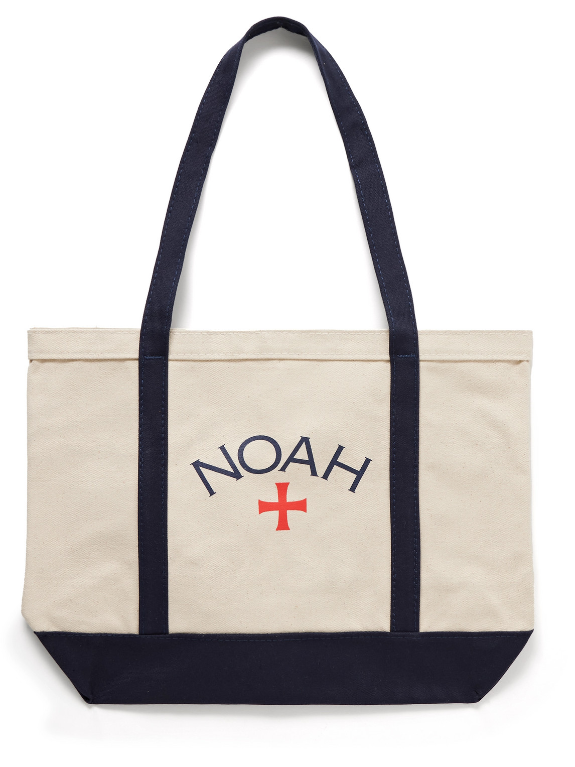 Core Logo-Print Cotton-Canvas Tote Bag