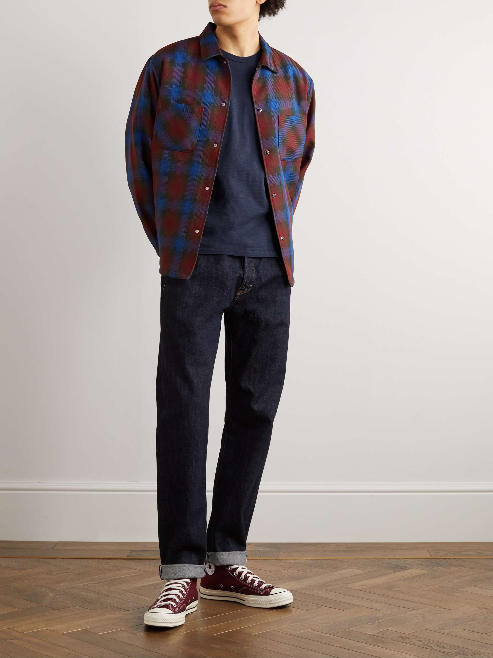 ALEX MILL Standard Slim-Fit Slub Cotton-Jersey T-Shirt for Men | MR PORTER