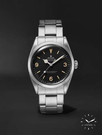 Men s Luxury Vintage Watches MR PORTER