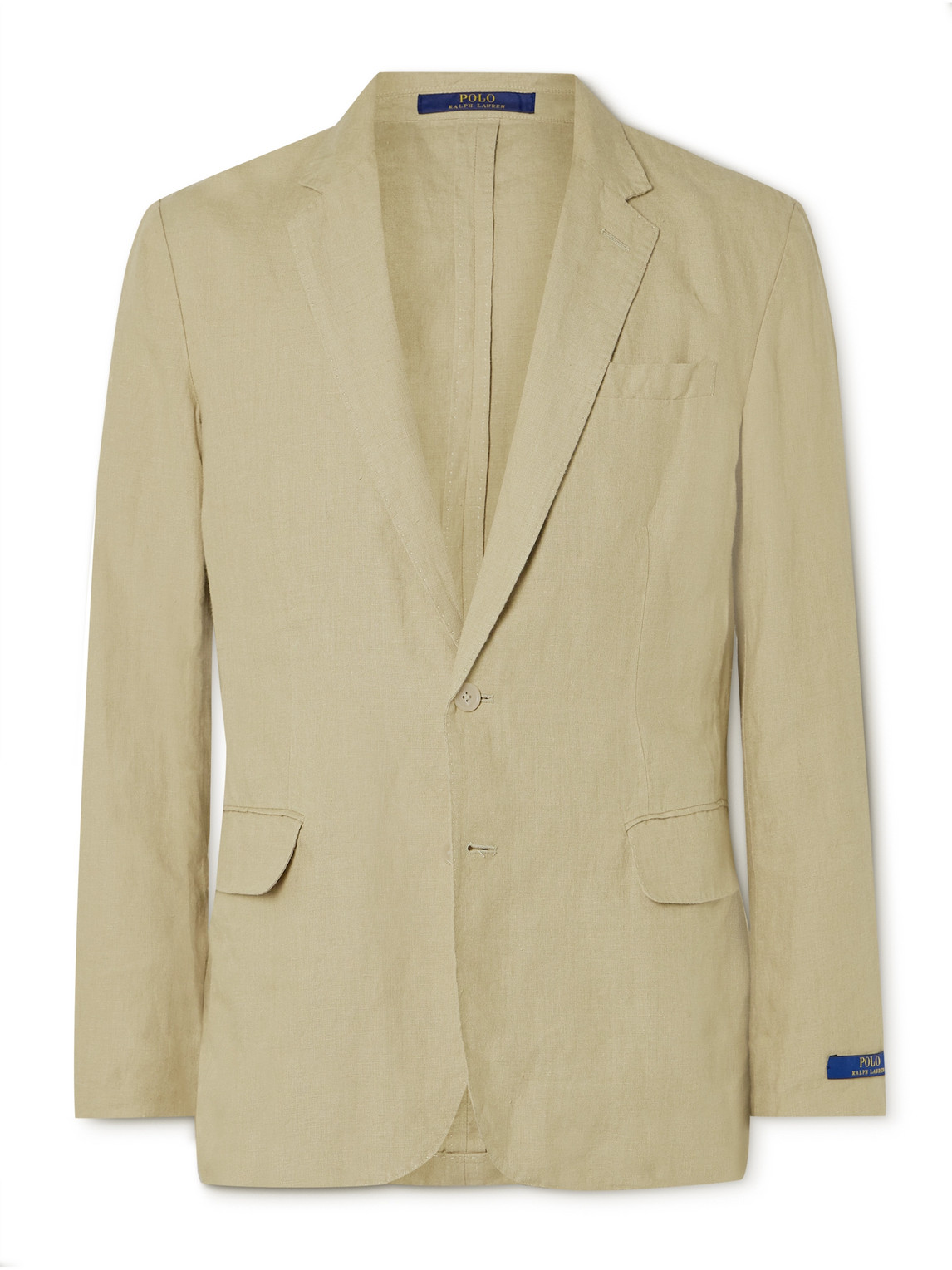 Unstructured Linen Suit Jacket