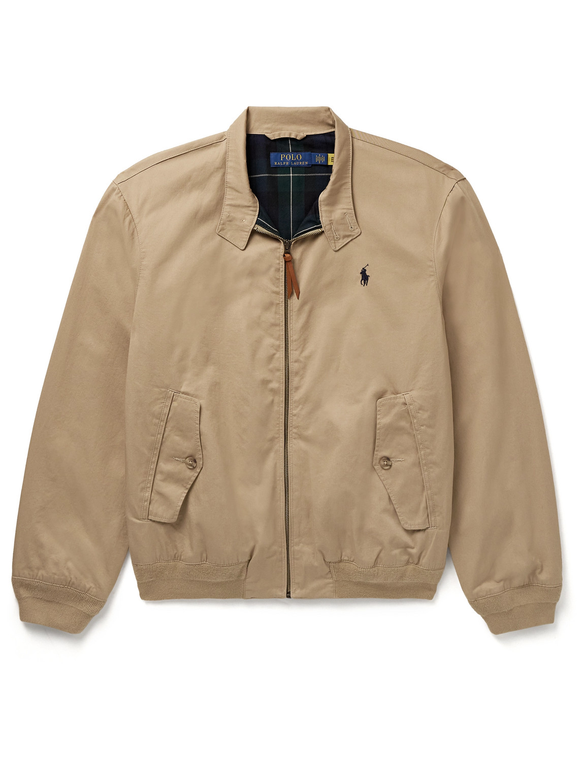 Polo Ralph Lauren - Logo-Embroidered Cotton-Twill Bomber Jacket