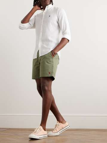 Polo shorts men discount
