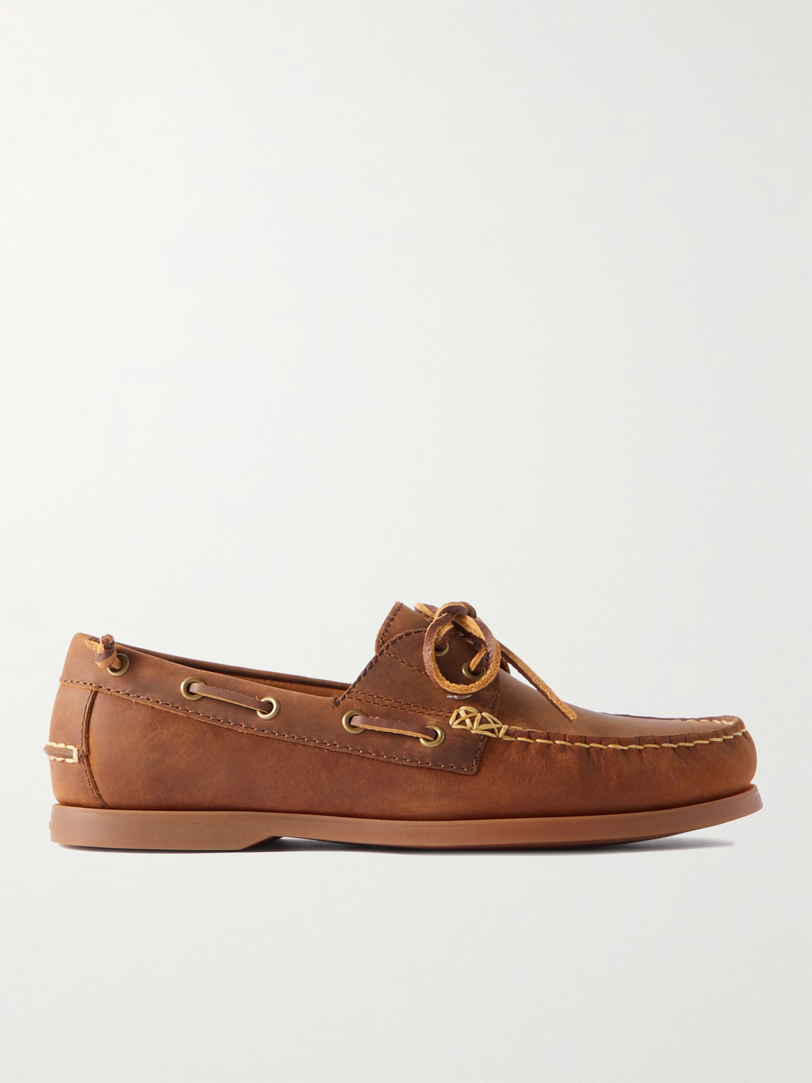 Polo Ralph Lauren Merton Leather Boat Shoes UK 9