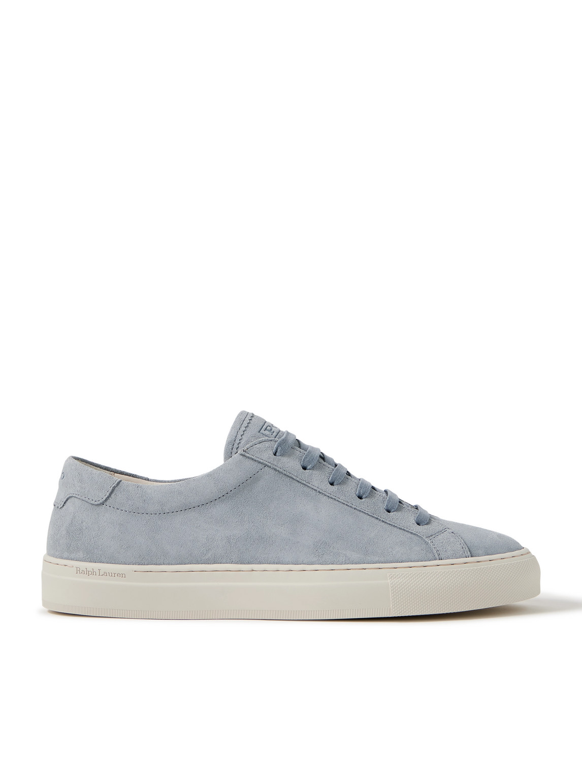 Polo Ralph Lauren Jermain Lux Suede Sneakers In Blue