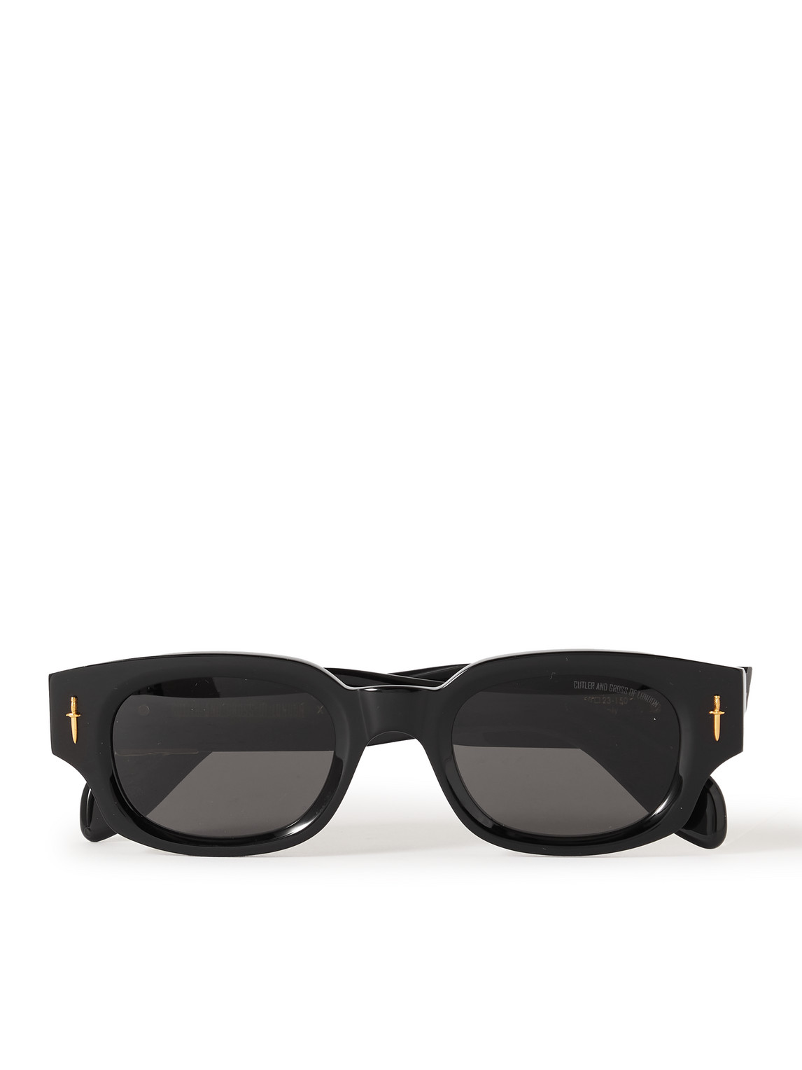 Cutler And Gross The Great Frog D-frame Embellished Acetate Sunglasses In Black