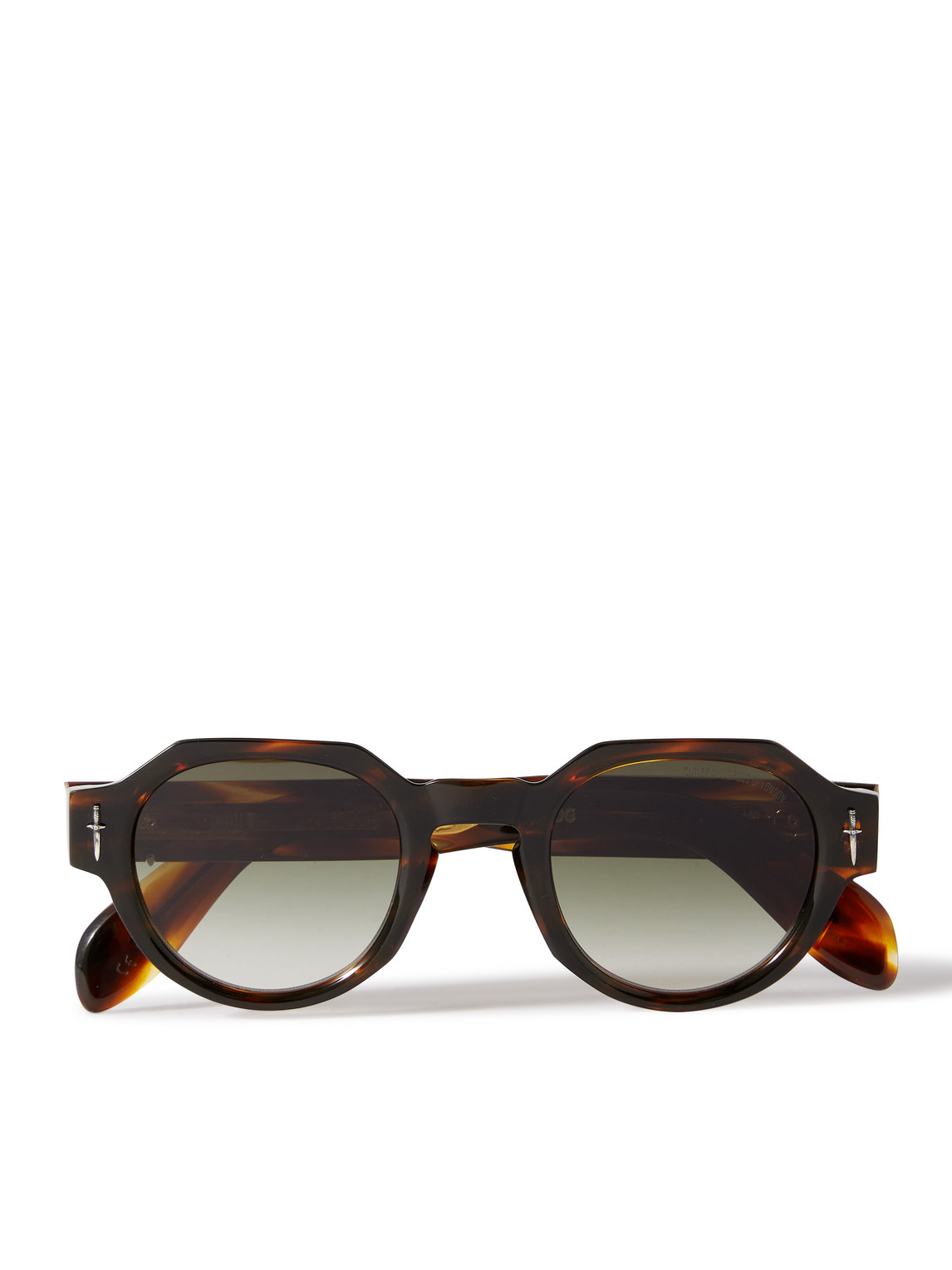 Cutler And Gross The Great Frog 006 Round-frame Acetate Sunglasses In Tortoiseshell
