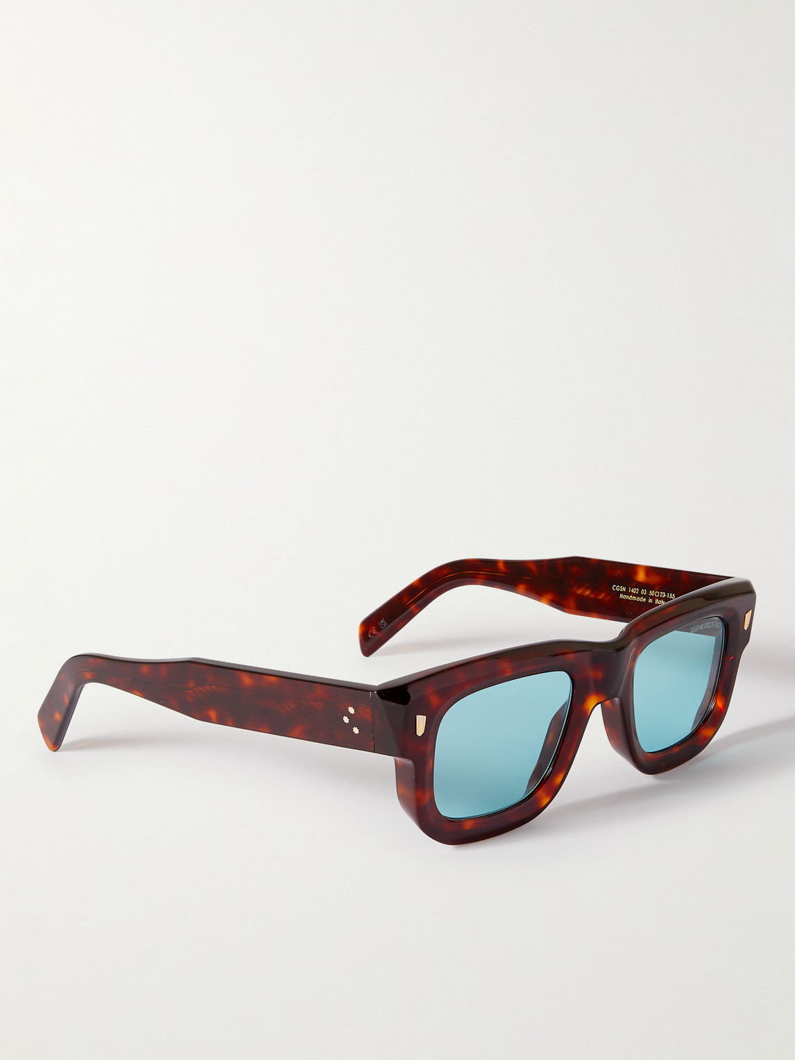 Shop Cutler And Gross 1402 D-frame Tortoiseshell Acetate Sunglasses