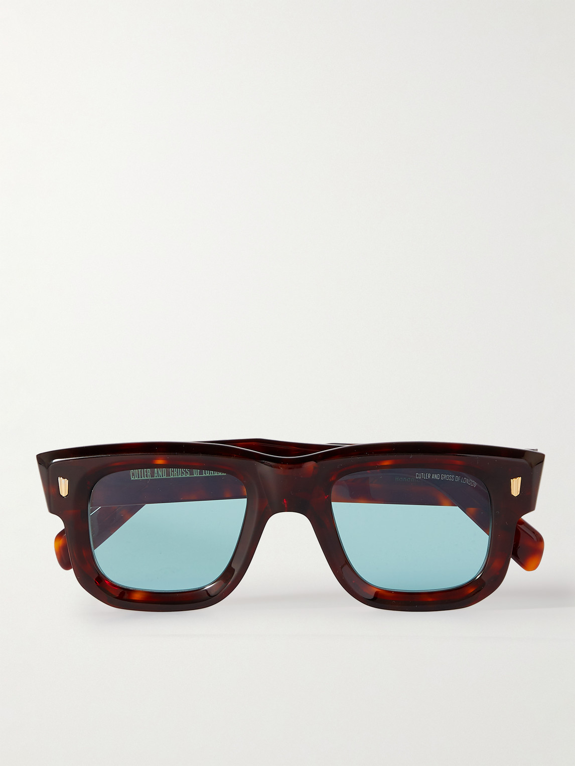 Cutler and Gross 1402 D-Frame Tortoiseshell Acetate Sunglasses - Men