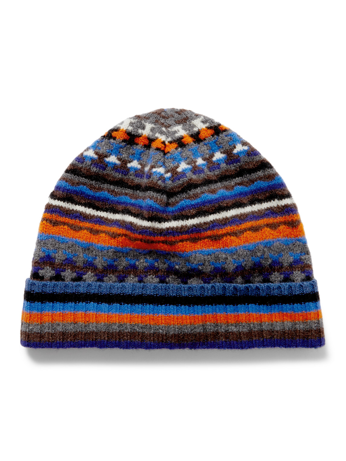 Wool-Jacquard Beanie