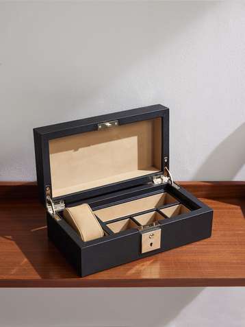 Mens watch online and wallet box