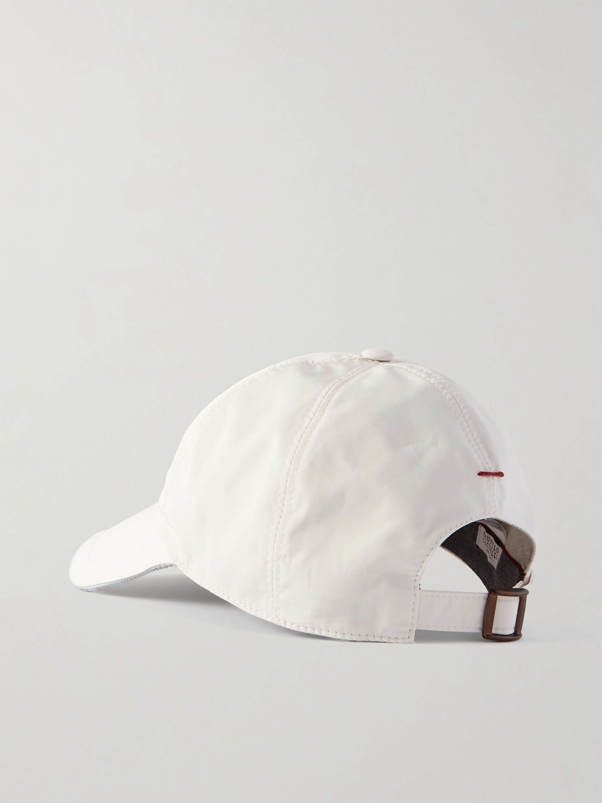 BRUNELLO CUCINELLI Embroidered Twill Baseball Cap