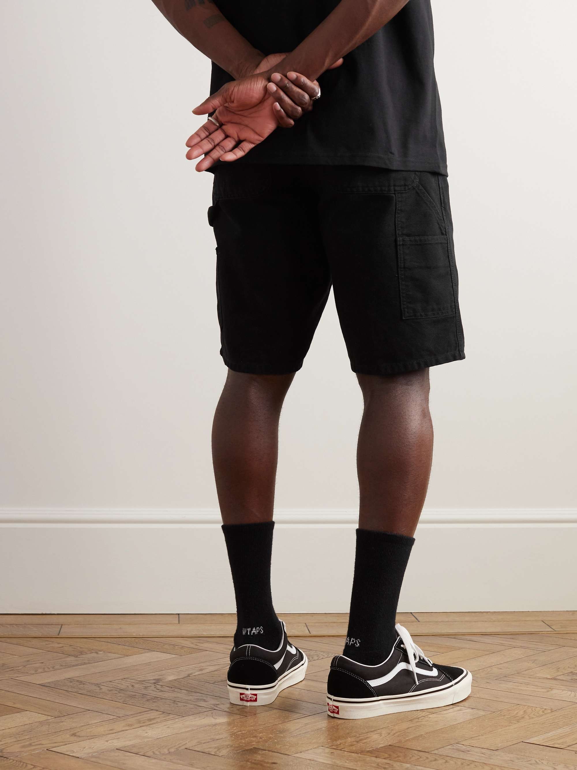CARHARTT WIP Straight-Leg Cotton-Canvas Shorts