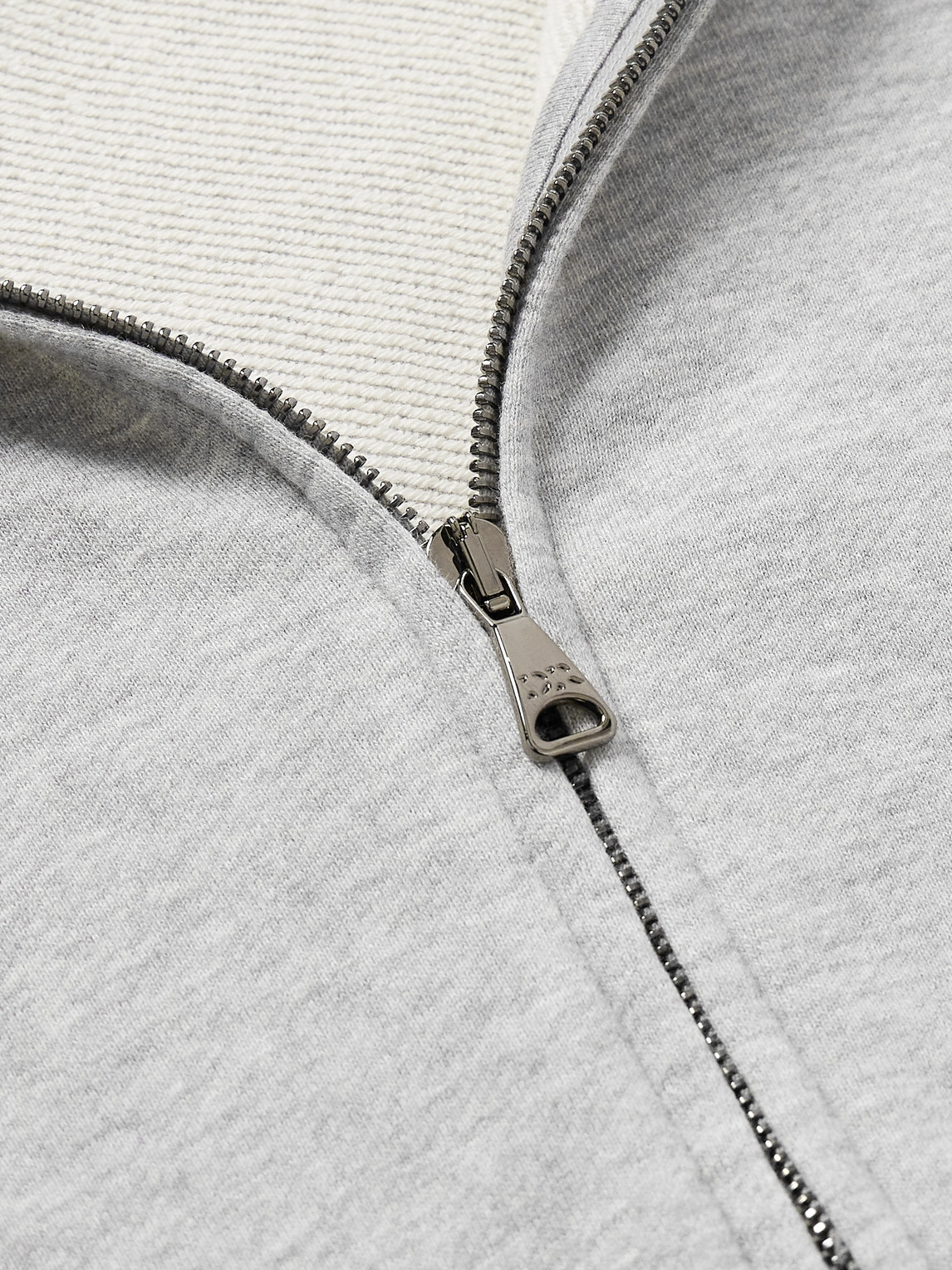 Shop Derek Rose Quinn Cotton And Modal-blend Jersey Zip-up Hoodie In Gray