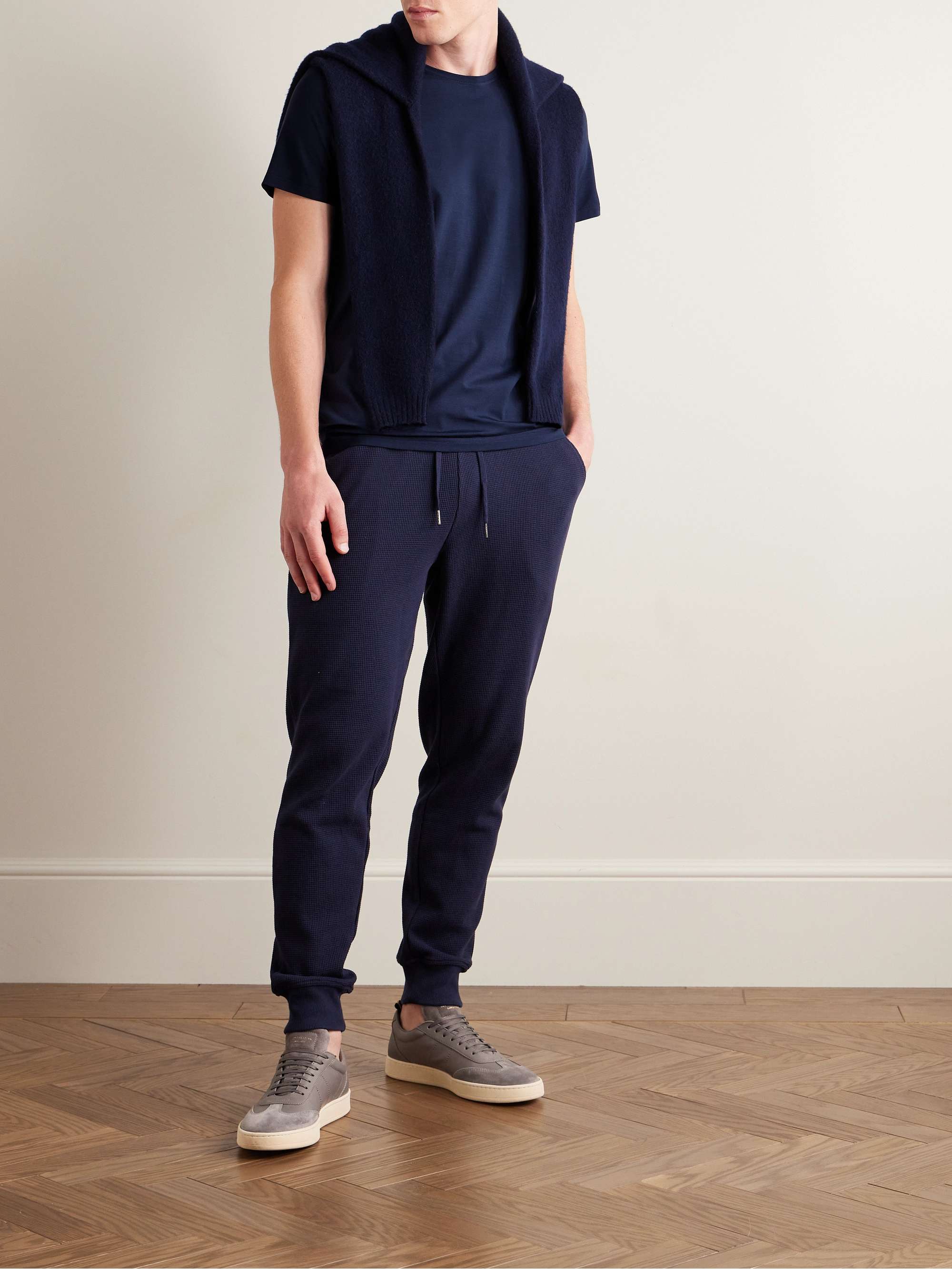 DEREK ROSE Basel Stretch Micro Modal Jersey T-Shirt