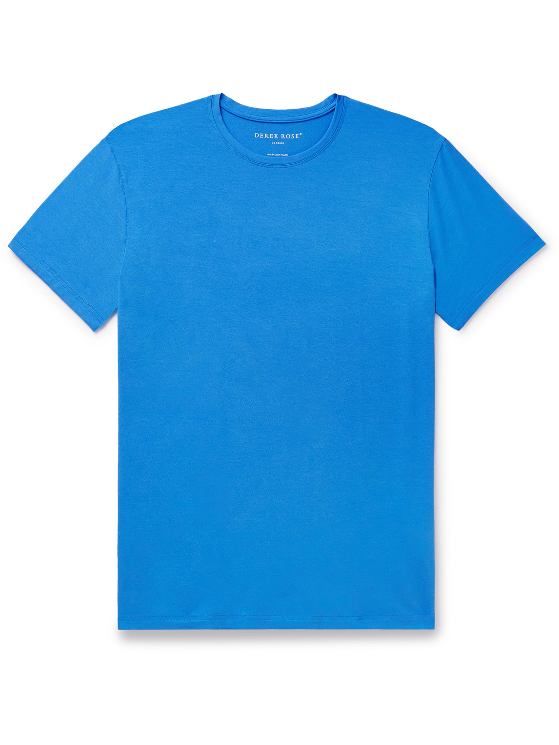 Derek Rose Basel 16 Stretch-modal Jersey T-shirt In Blue