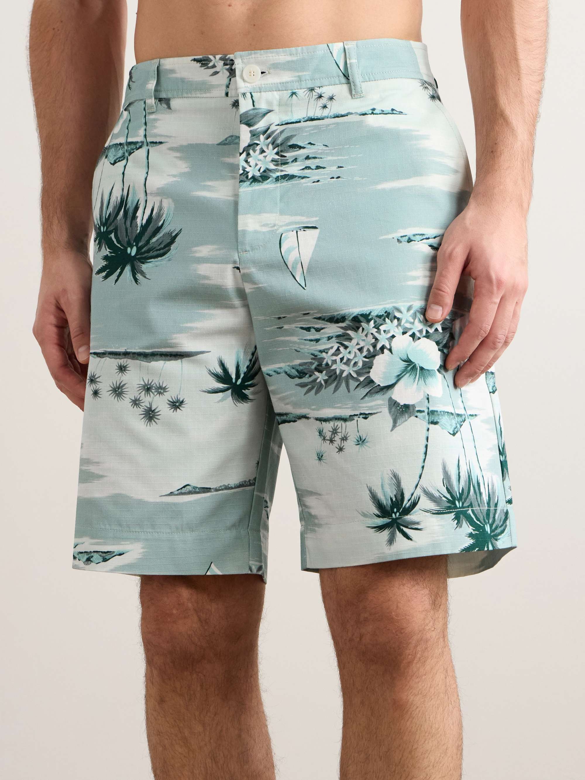 Maison kitsune swim shorts discount