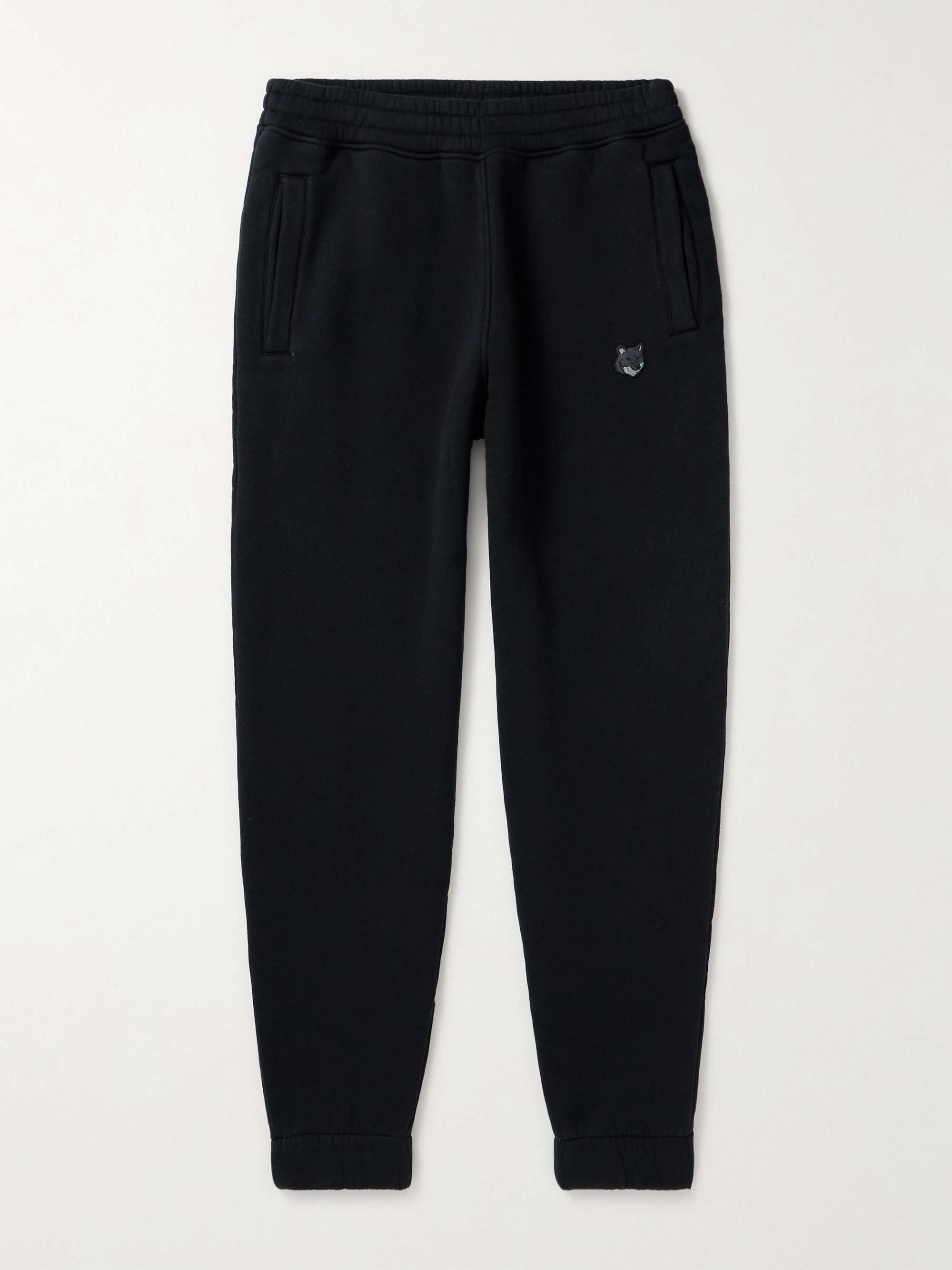 FEAR OF GOD Straight-Leg Logo-Appliquéd Jersey Track Pants for Men