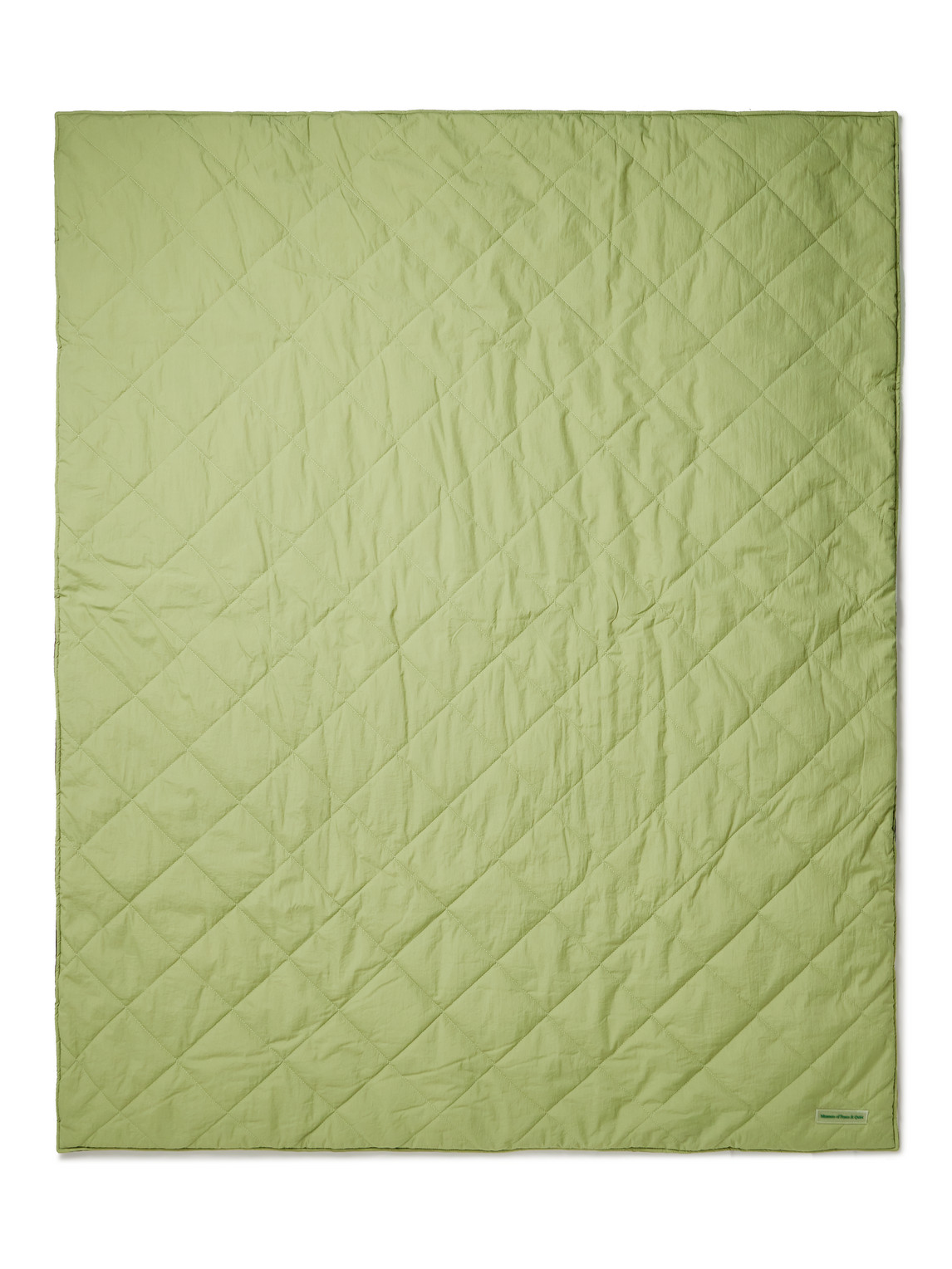 Two-Tone Quilted Shell Blanket