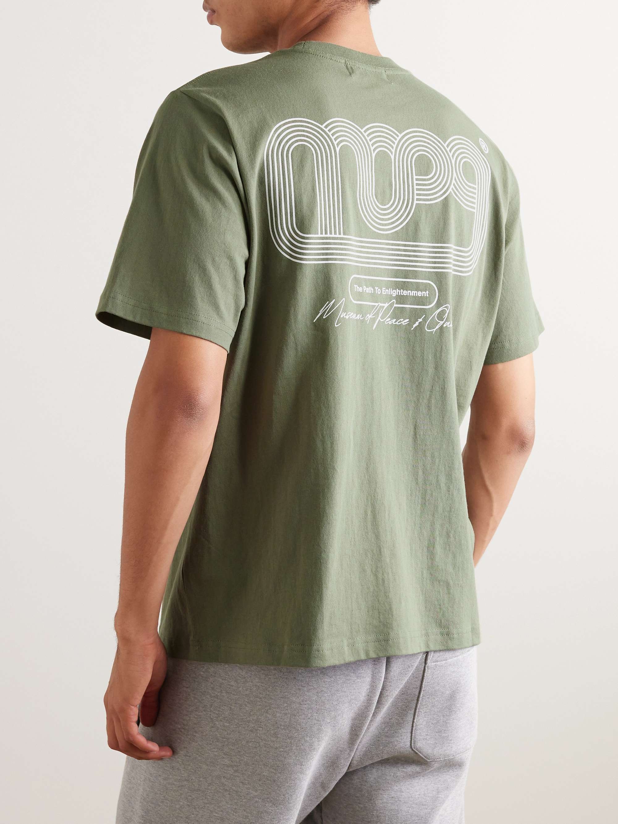 MUSEUM OF PEACE & QUIET LogoPrint CottonJersey TShirt for Men MR