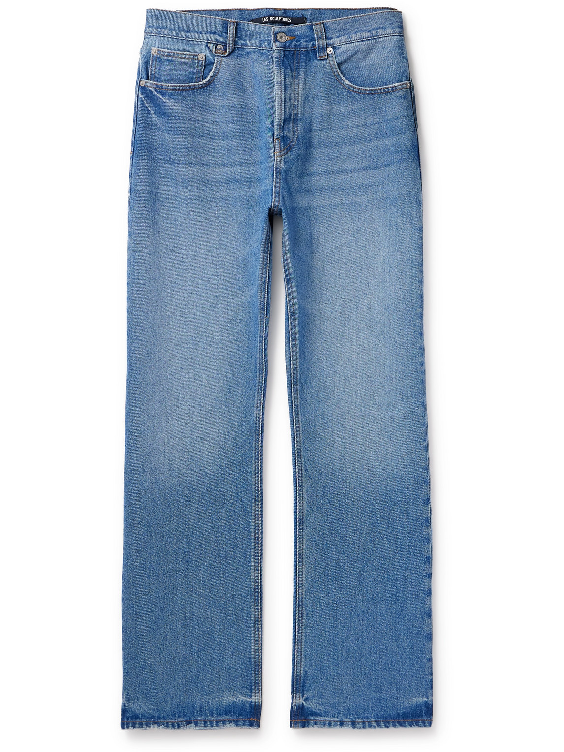 Jacquemus Driot Straight-leg Jeans In Blue