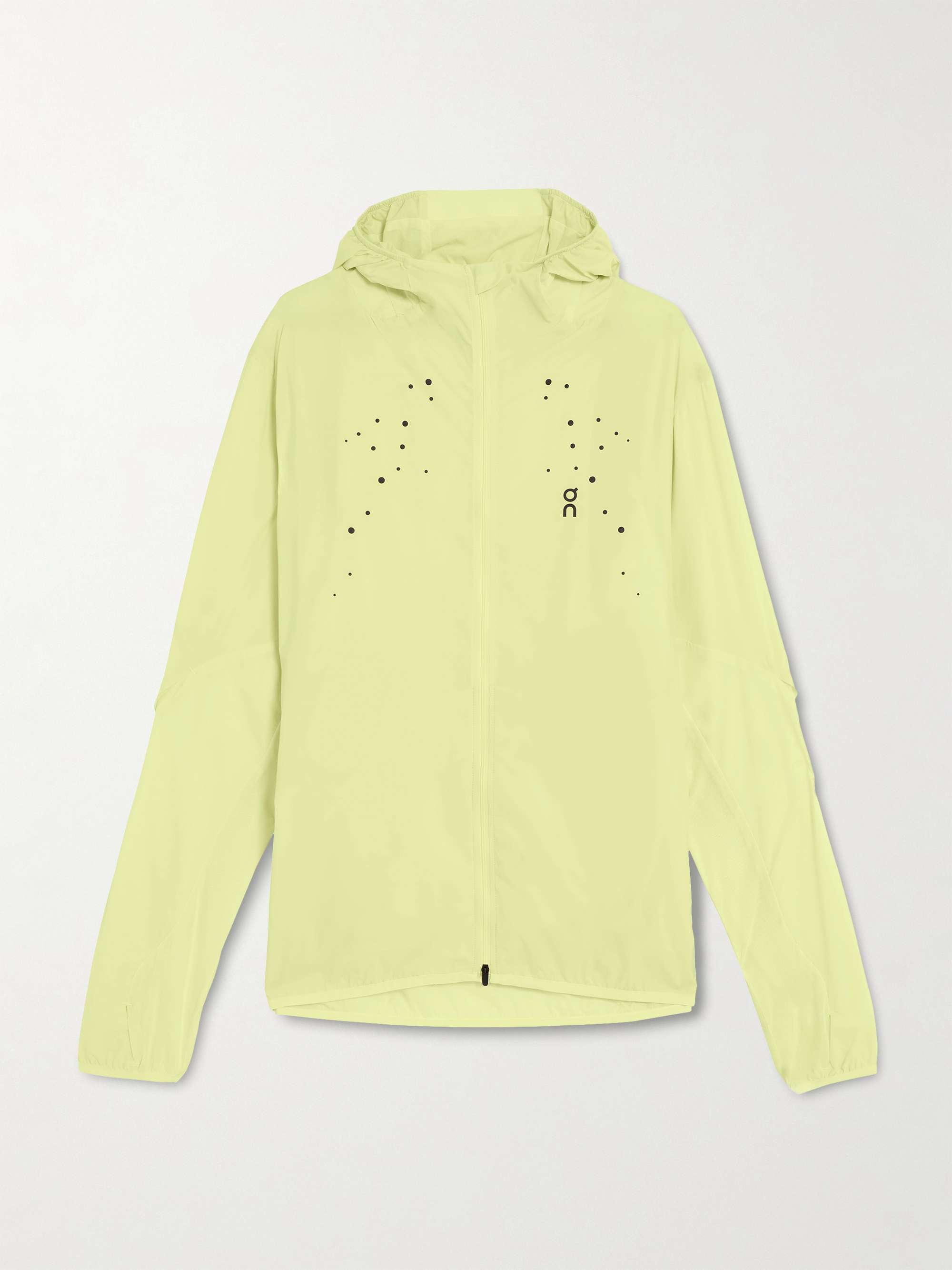 Hooded running jacket mens online