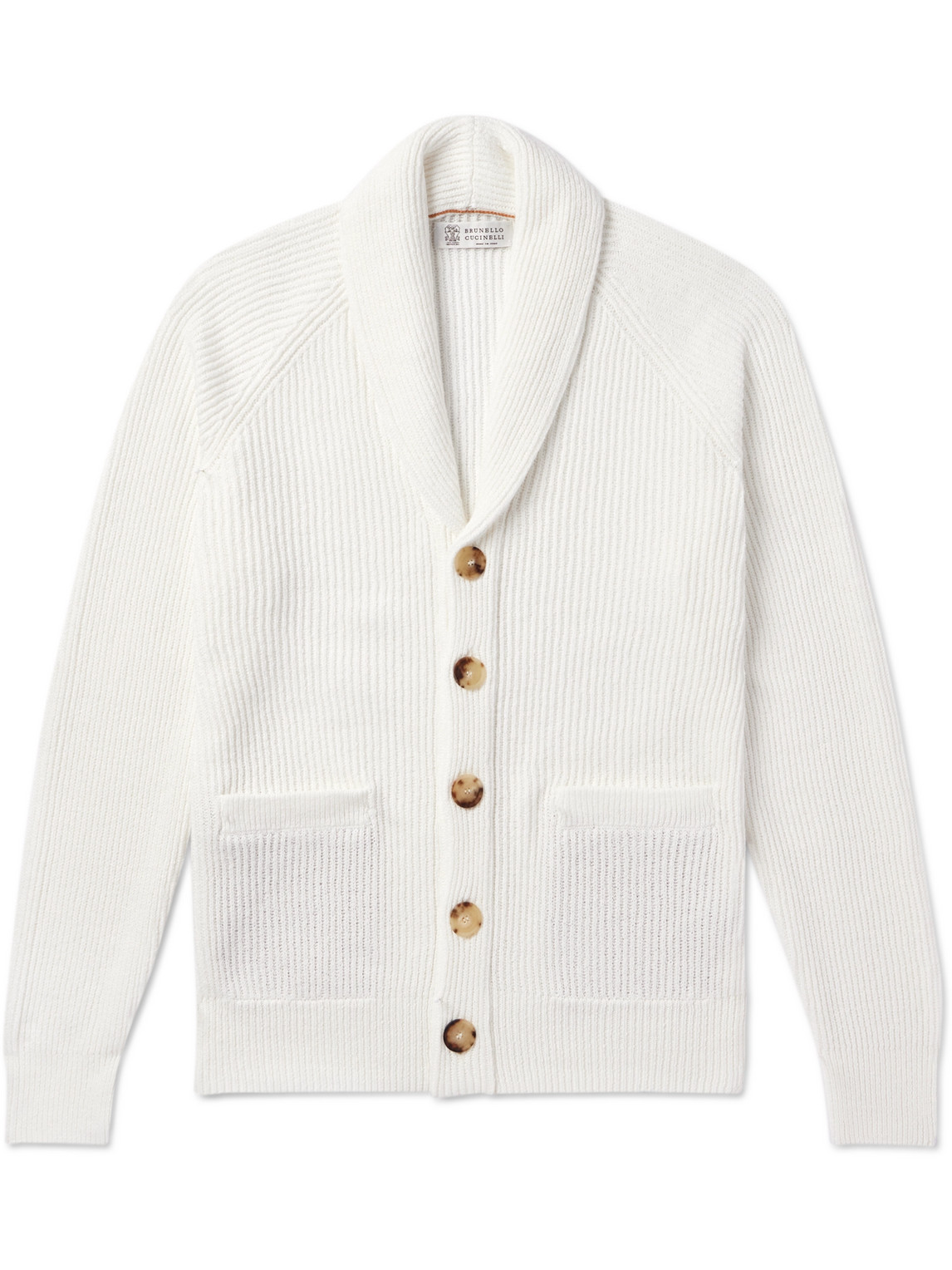 Brunello Cucinelli V-neck Cardigan In White