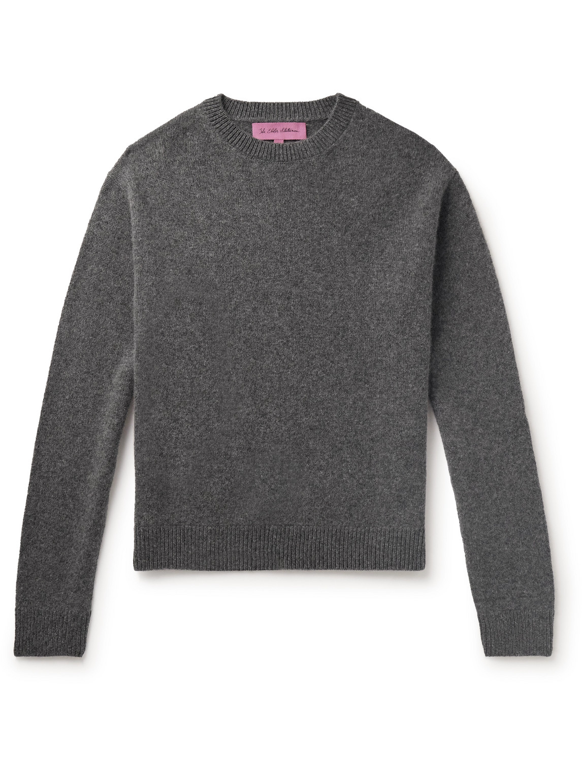 The Elder Statesman Cashmere Sweater In Gray