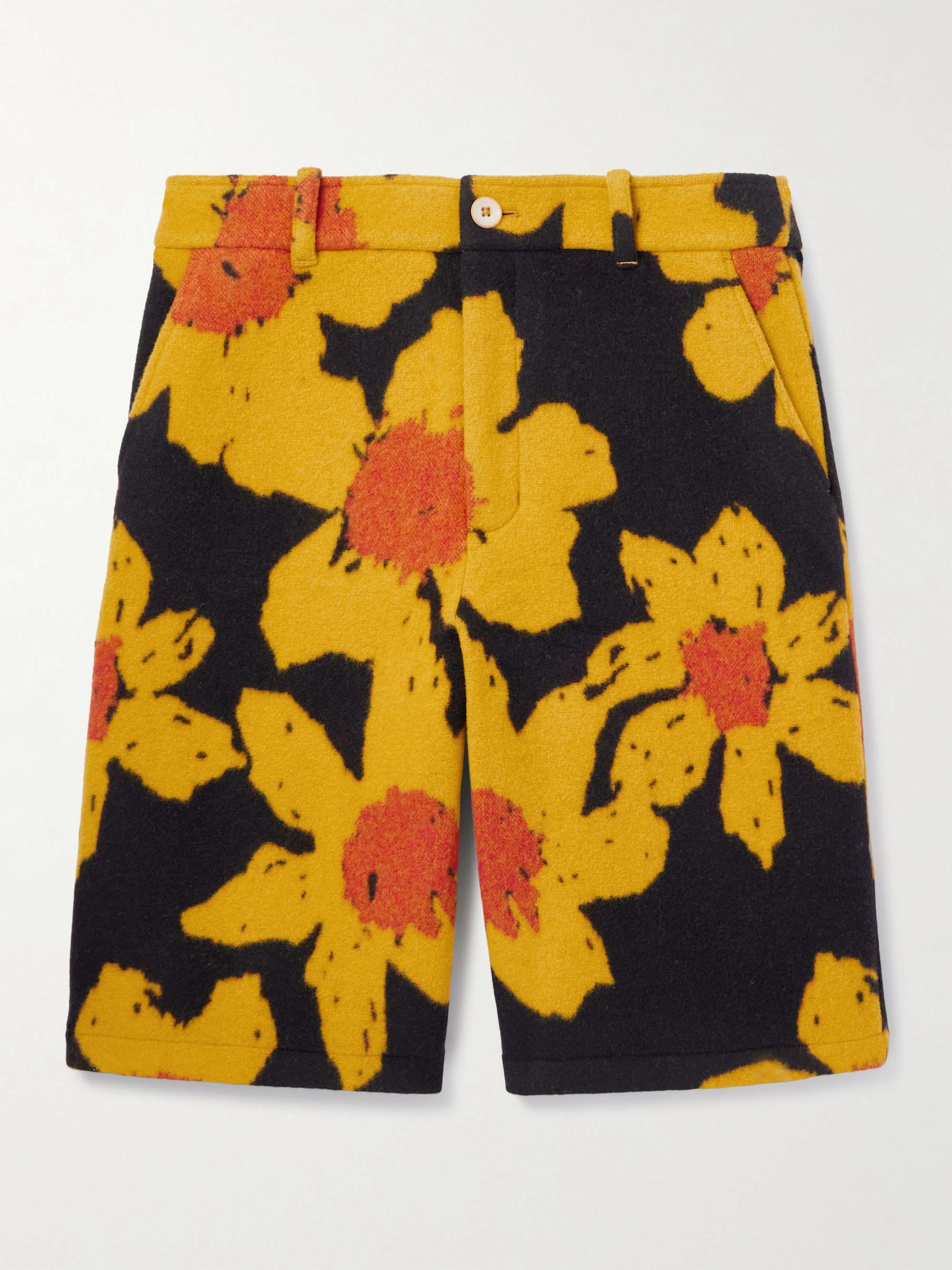 The Elder Statesman Black amp; Yellow Senna Jacket