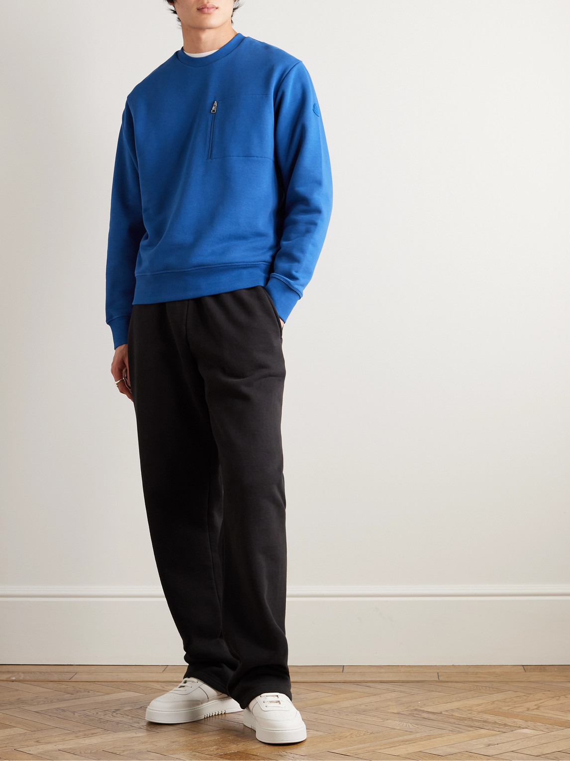 Moncler Sweaters In Blue