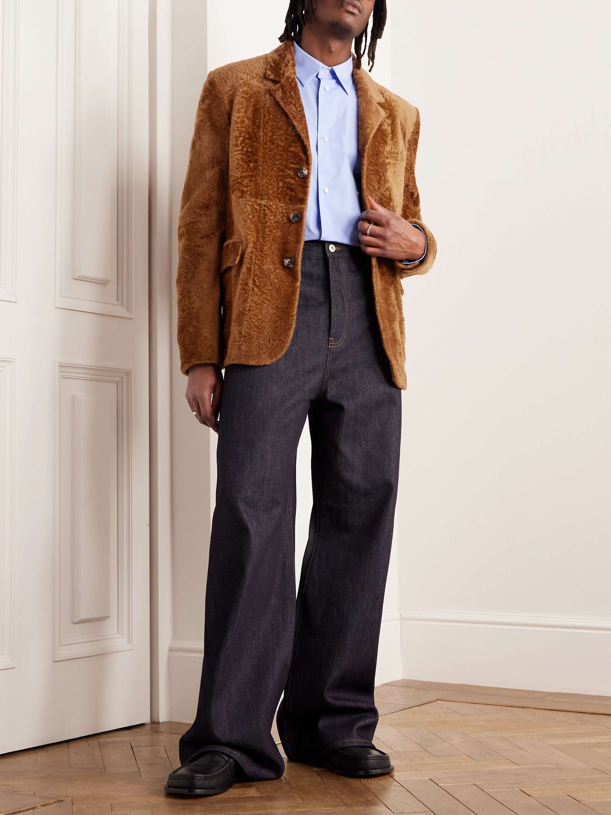 LOEWE Shearling Jacket for Men | MR PORTER