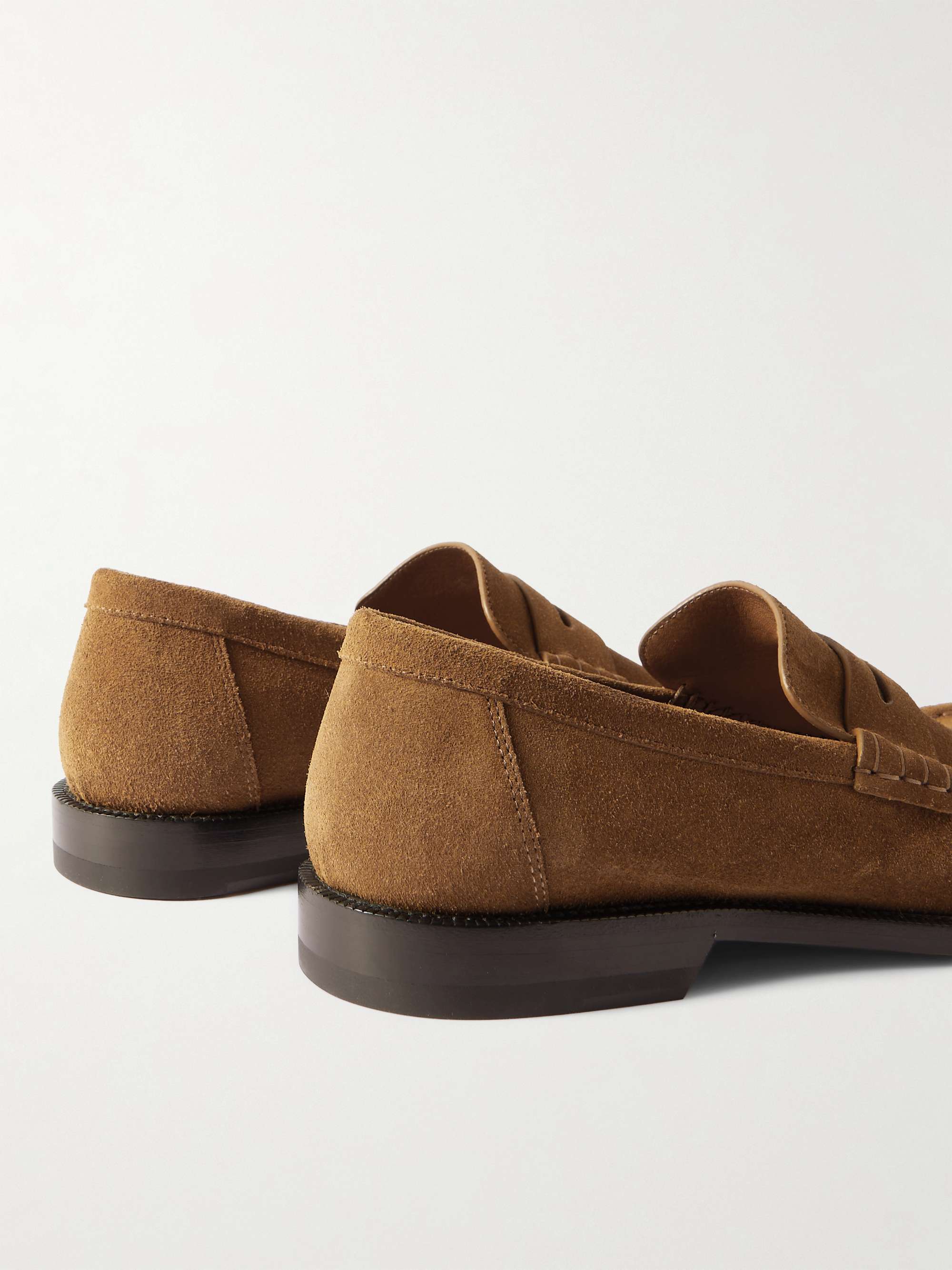 LOEWE Campo スエード ローファー | ミスターポーター
