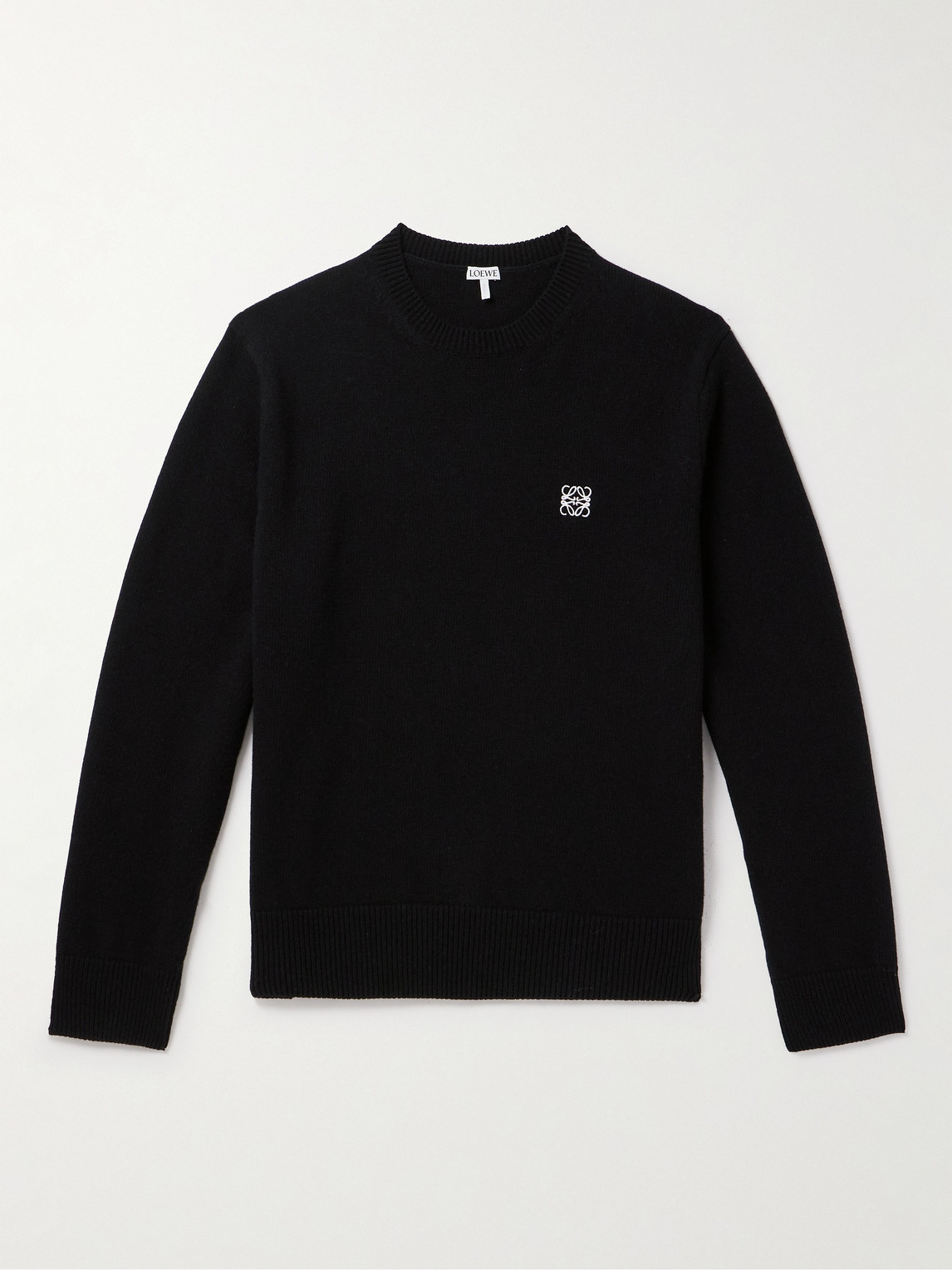 Loewe Anagram Logo-Embroidered Wool Sweater - Men