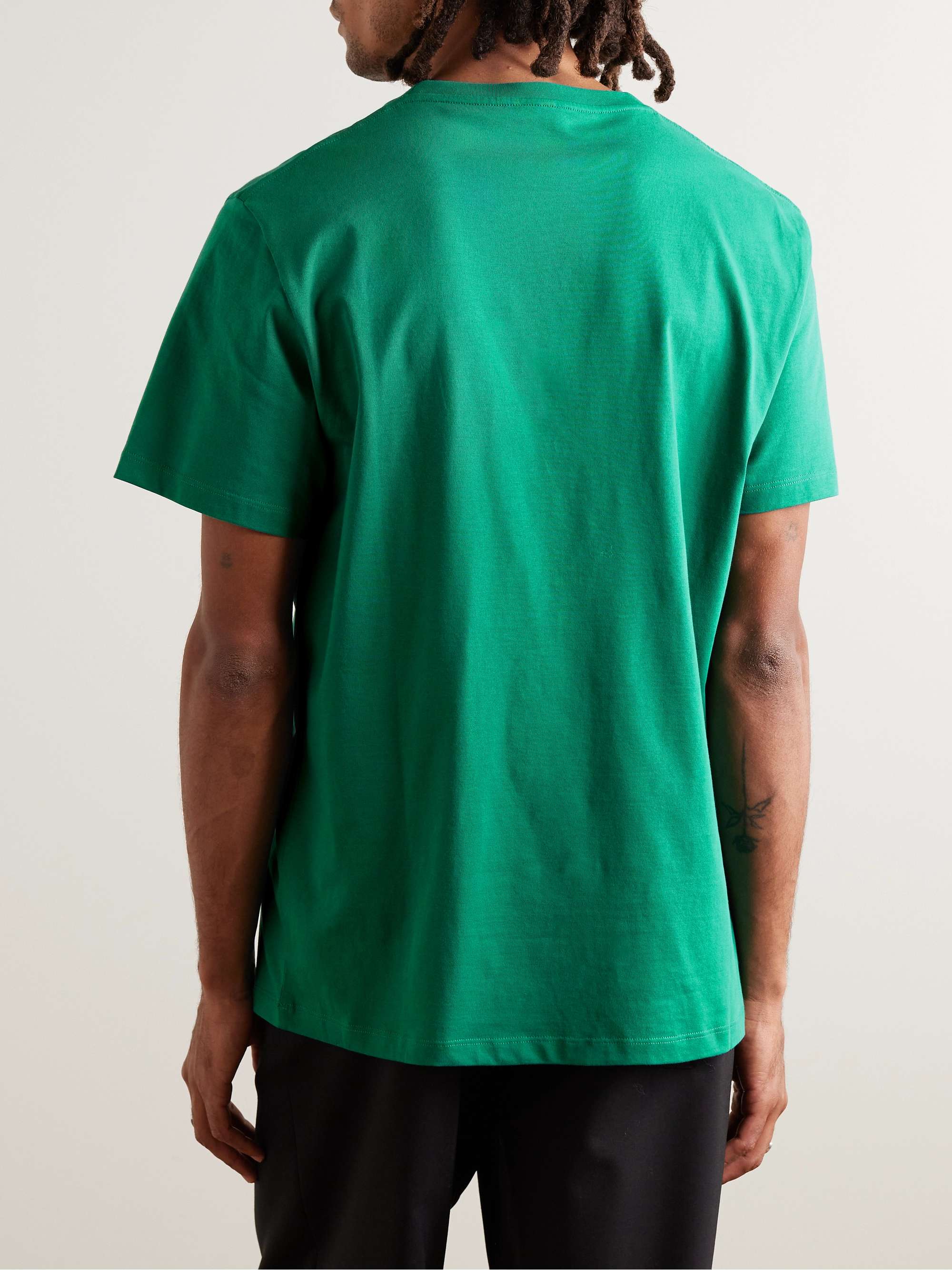 LOEWE Logo-Embroidered Cotton-Jersey T-Shirt