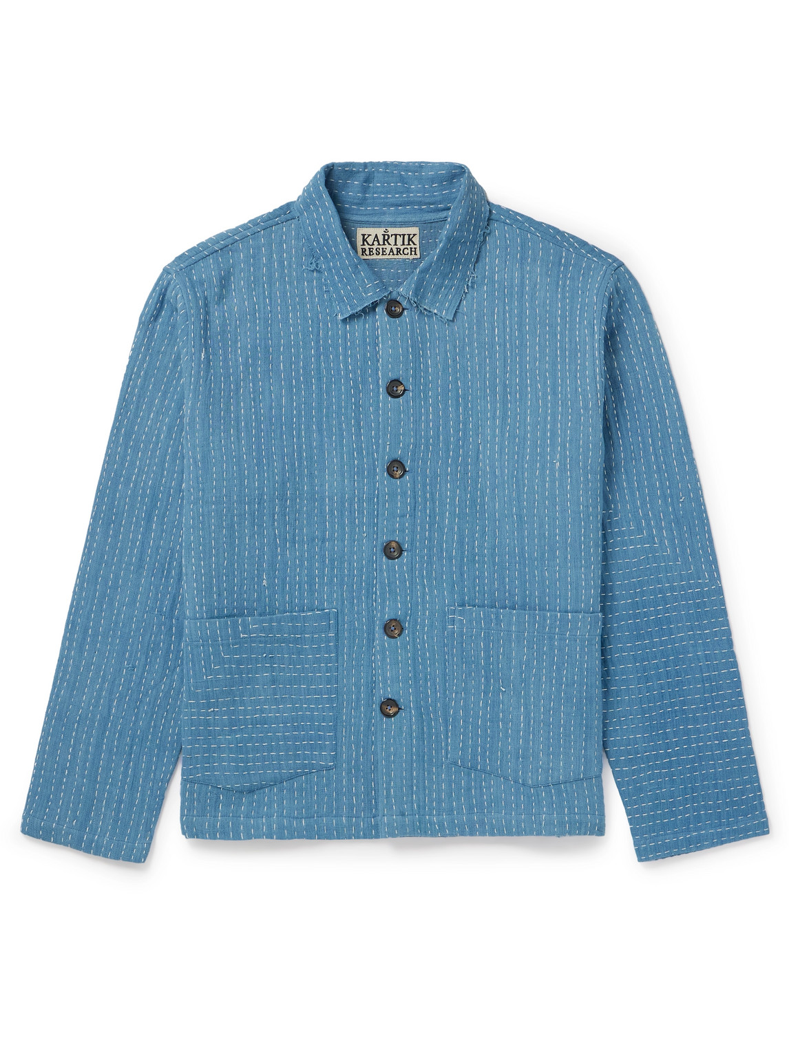 KARTIK RESEARCH EMBROIDERED COTTON JACKET
