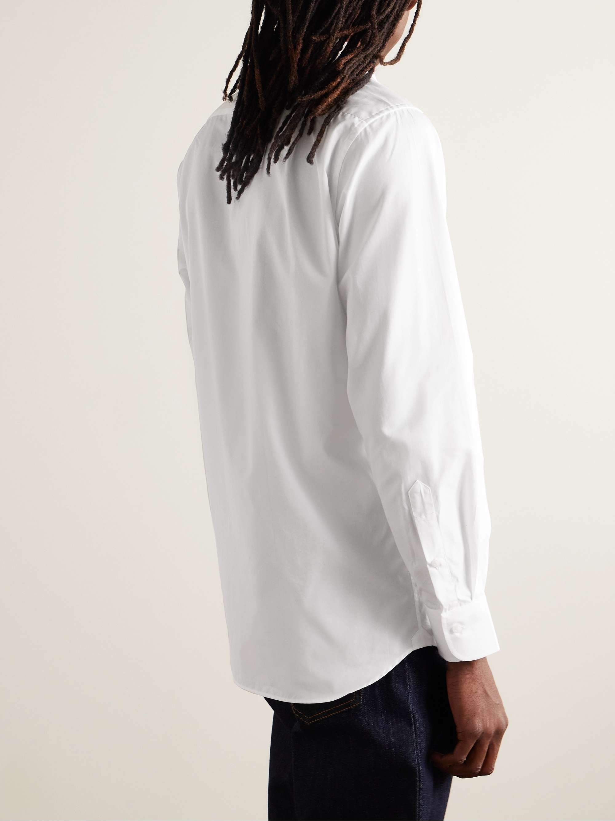 SAMAN AMEL Cotton-Poplin Shirt for Men | MR PORTER