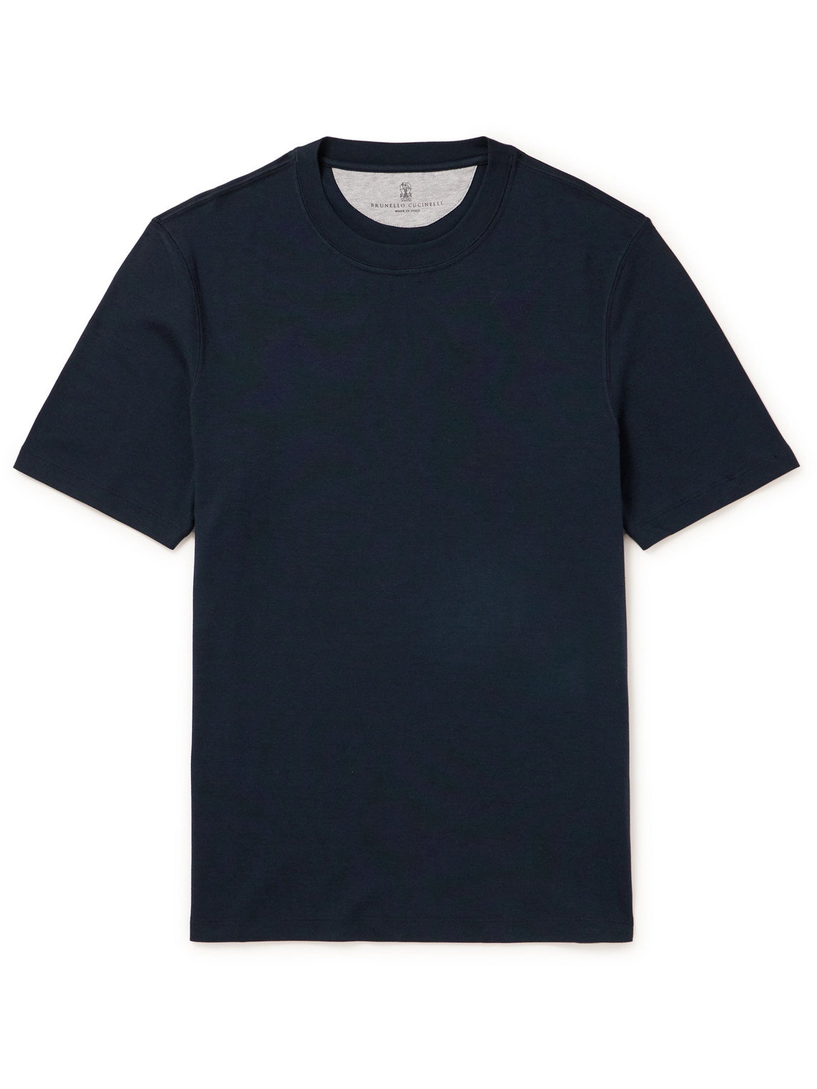 Brunello Cucinelli T-shirt  Men Color Navy In Blue