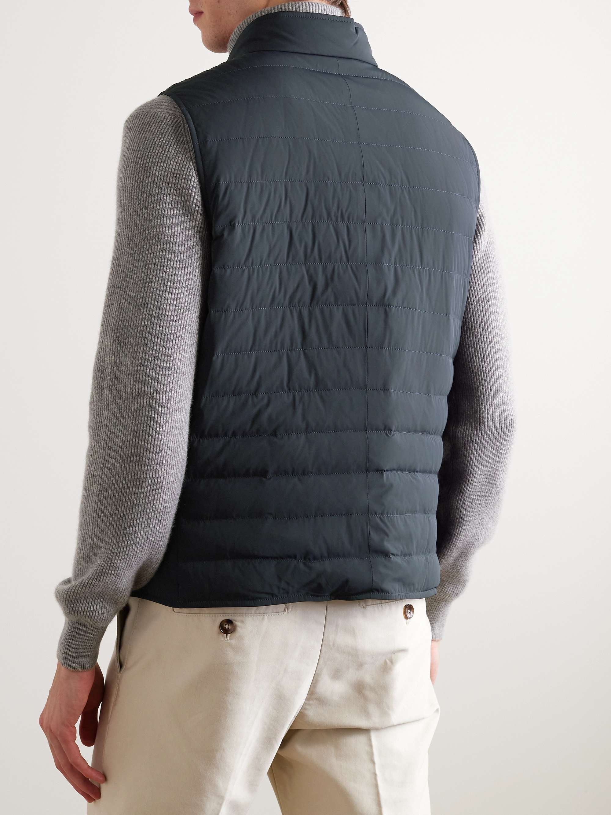 BRUNELLO CUCINELLI Quilted Nylon Down Gilet