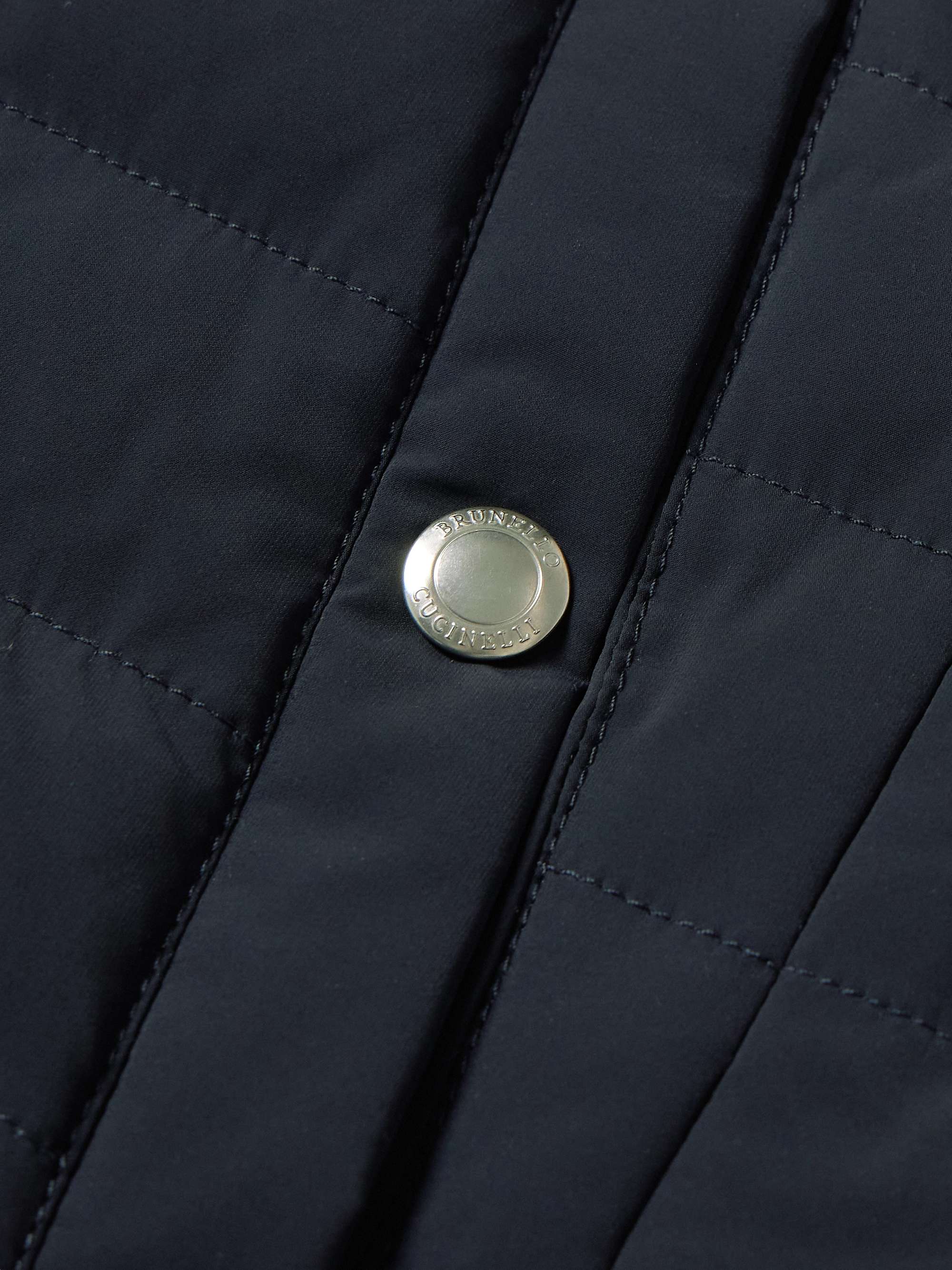 BRUNELLO CUCINELLI Quilted Nylon Down Gilet