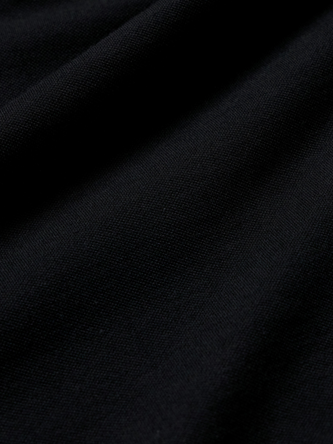 Brunello Cucinelli Layered-effect Polo Shirt In Black