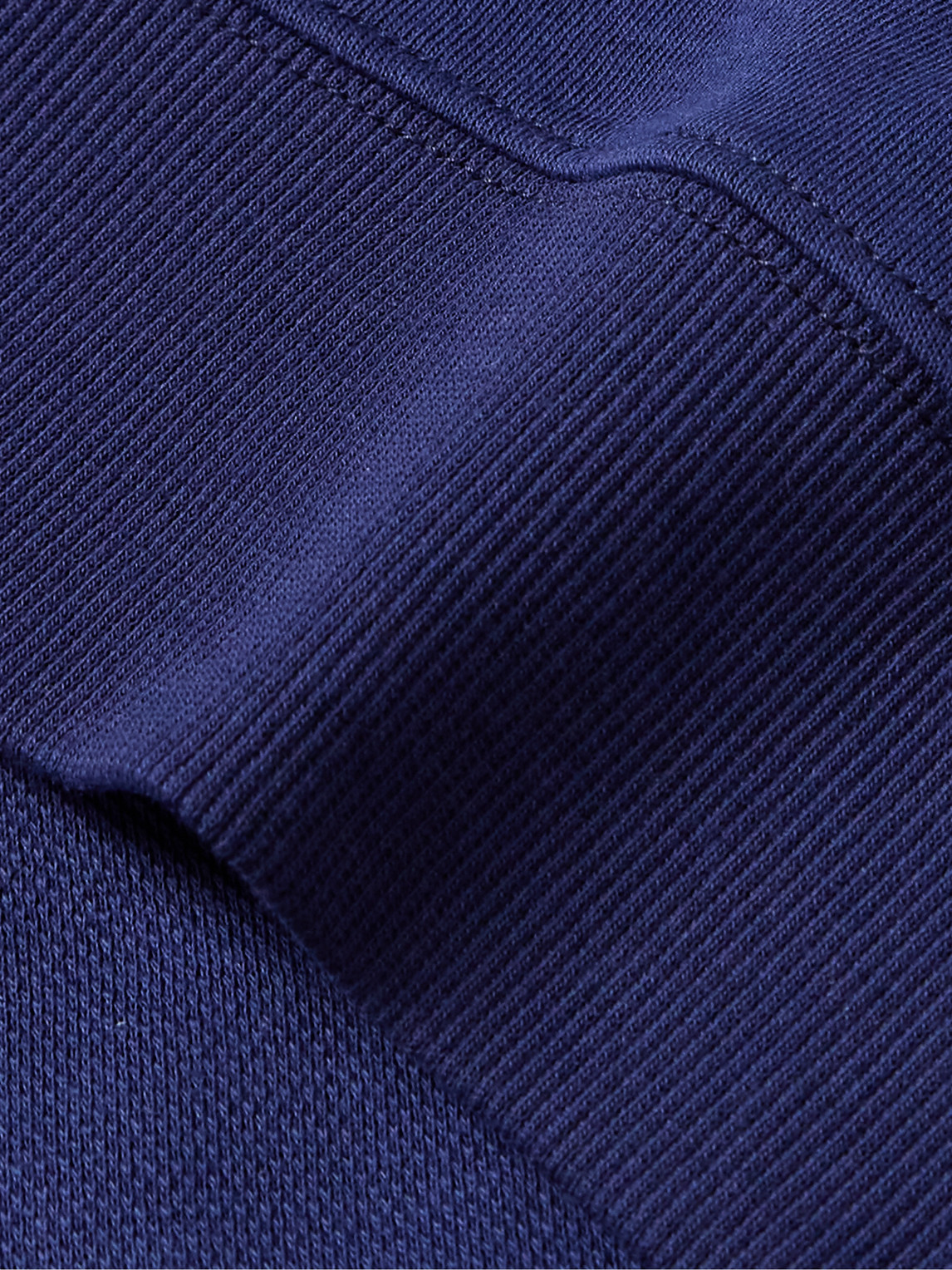 Shop Brunello Cucinelli Cotton-blend Jersey Sweatshirt In Blue