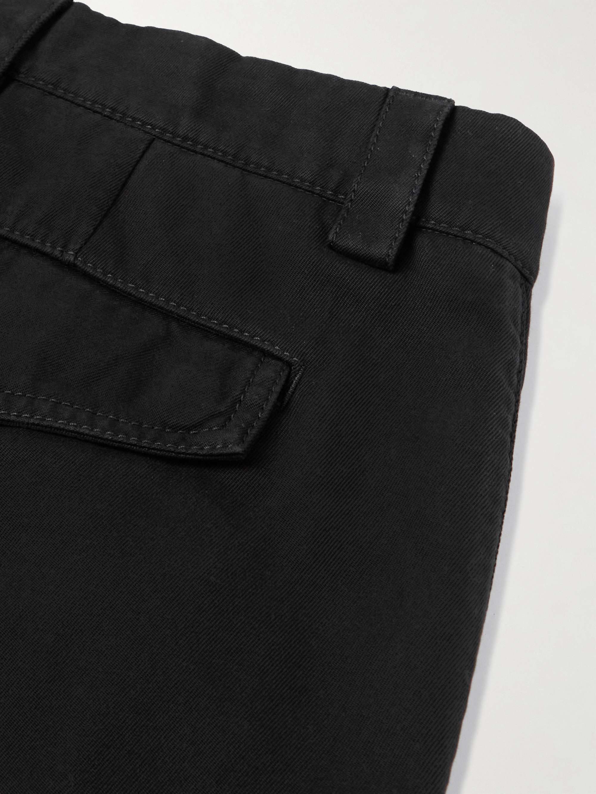 BRUNELLO CUCINELLI Straight-Leg Cotton-Gabardine Cargo Trousers