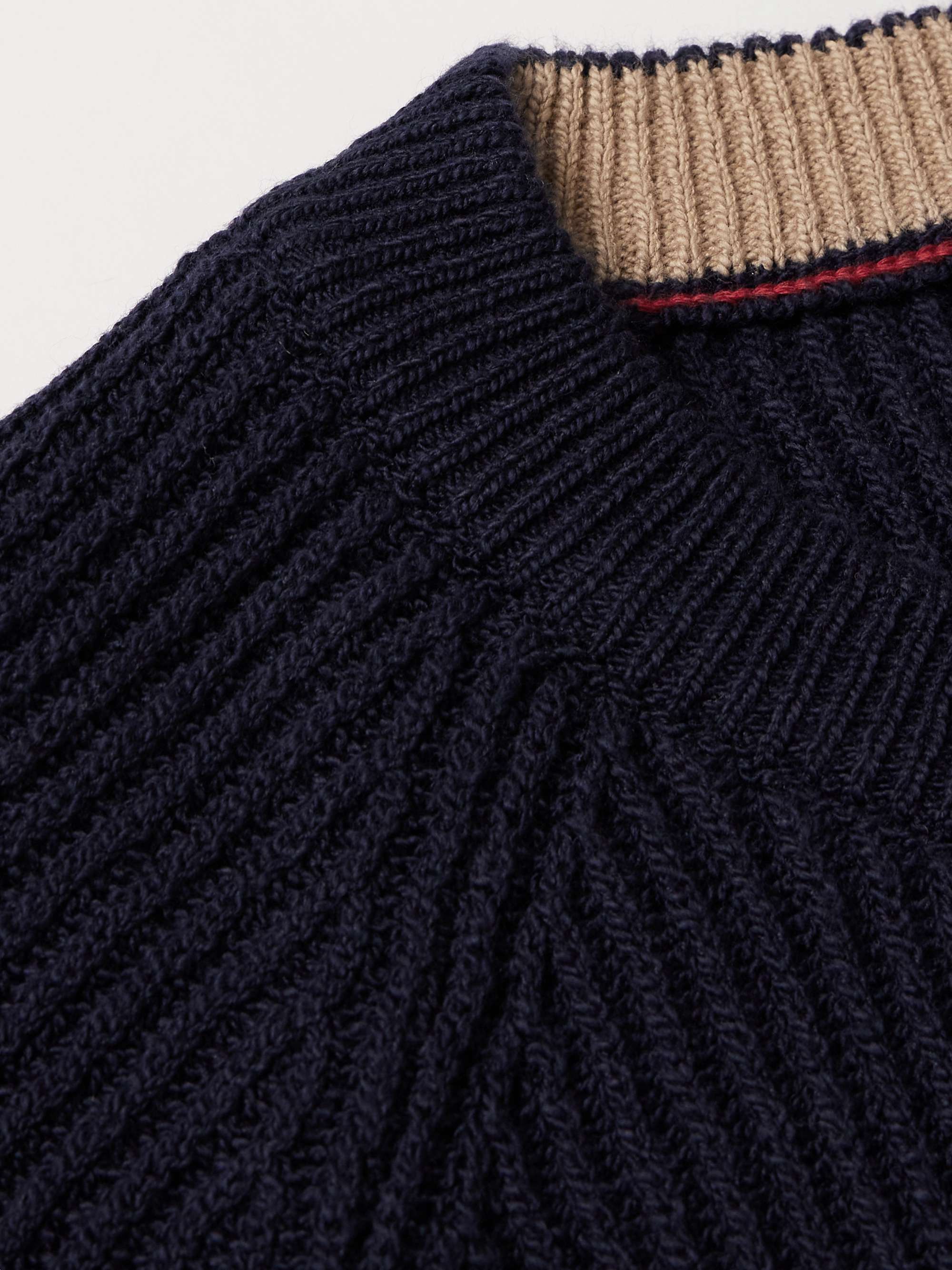 BRUNELLO CUCINELLI Ribbed Cotton Sweater