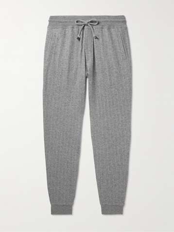 Wool-Silk Jogging Pants - Ready to Wear