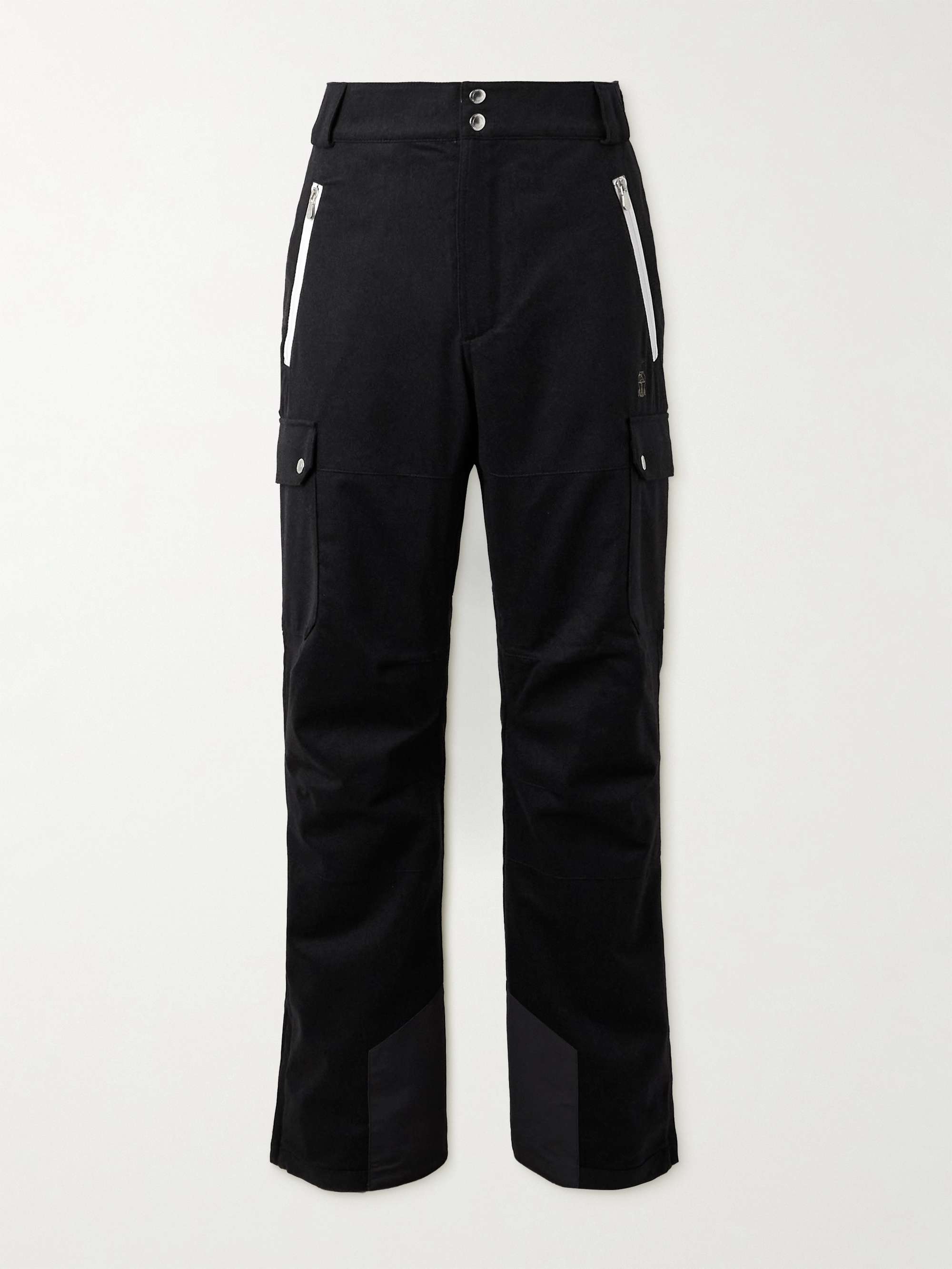 BRUNELLO CUCINELLI Straight-Leg Shell-Trimmed Wool Ski Pants for