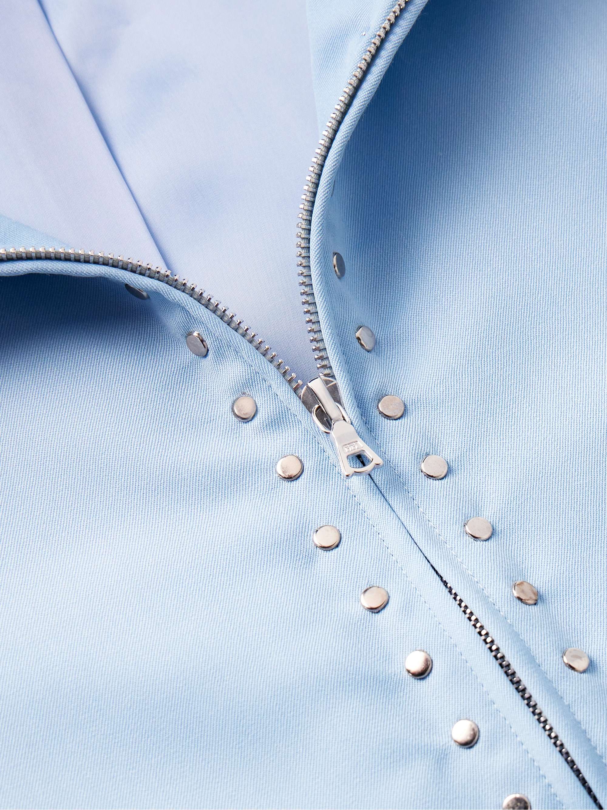 SMALL TALK + Throwing Fits Studded WoolGabardine Jacket for Men MR