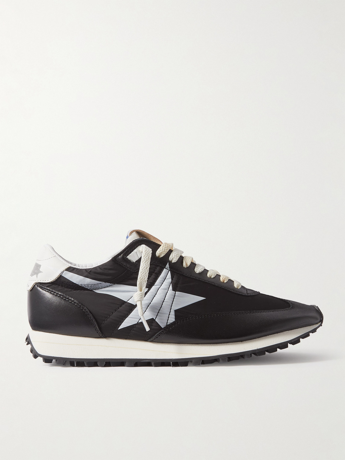 Golden Goose Marathon Leather-Trimmed Nylon Sneakers - Men