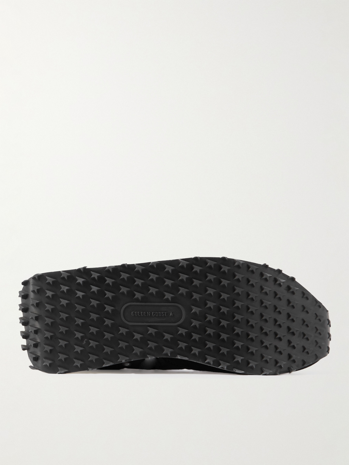 Golden Goose Marathon Sneakers In Nylon With Star Logo In Black