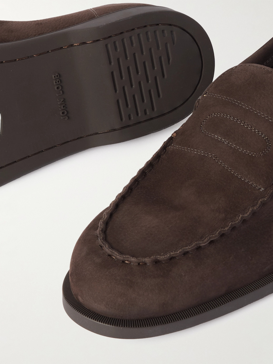 Pace Full-Grain Nubuck Loafers